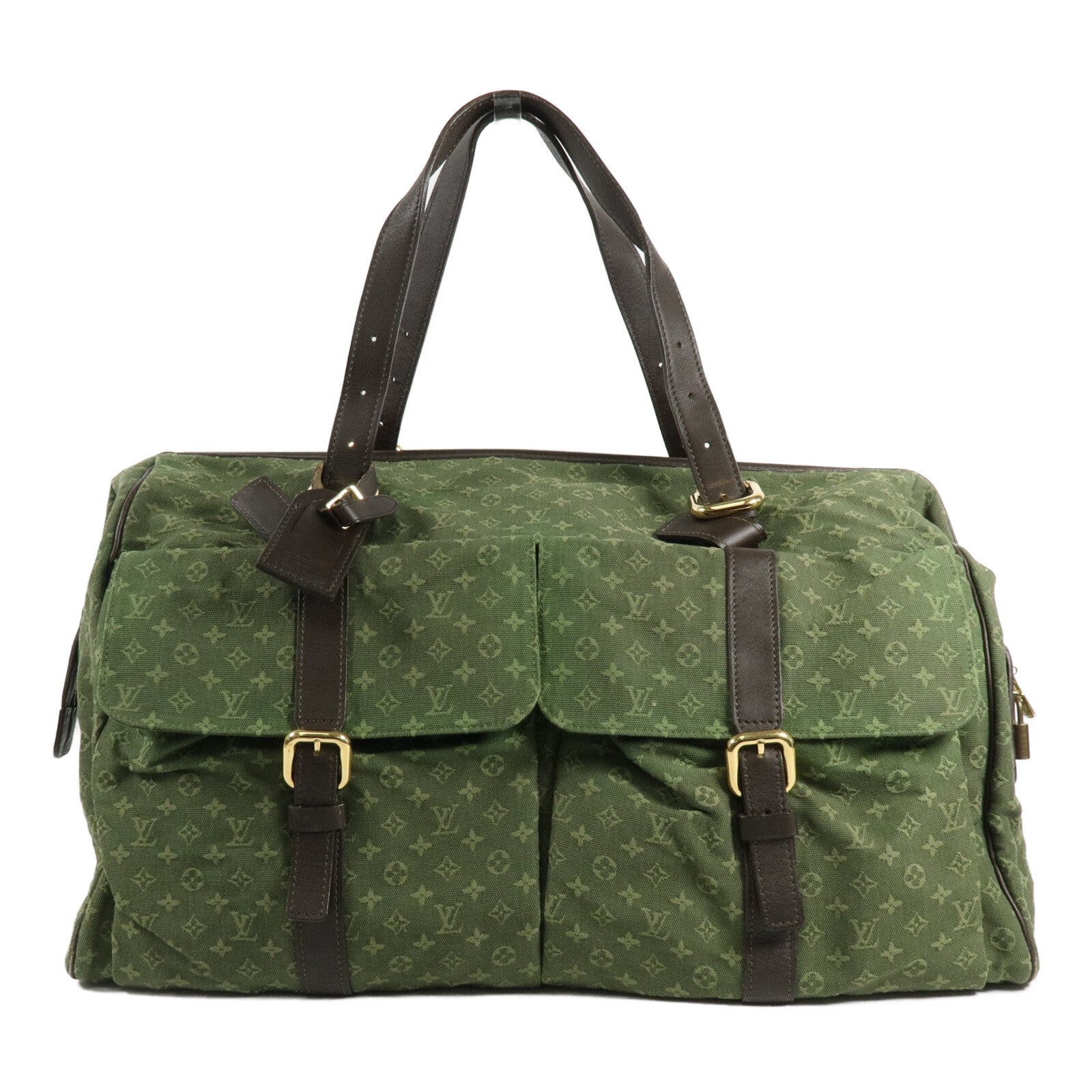 LOUIS VUITTON Monogram Mini Louise Boston Bag波士頓包