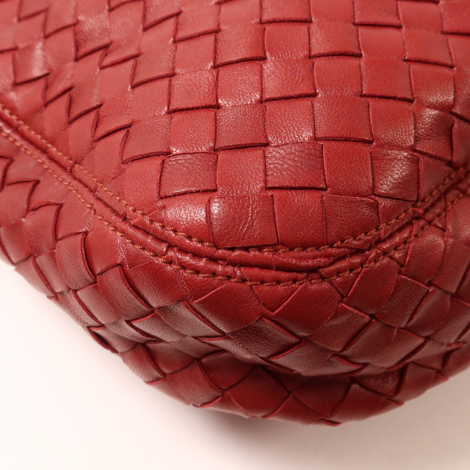 BOTTEGA VENETA 羊皮皮革Intrecciato Hobo Bag肩背袋