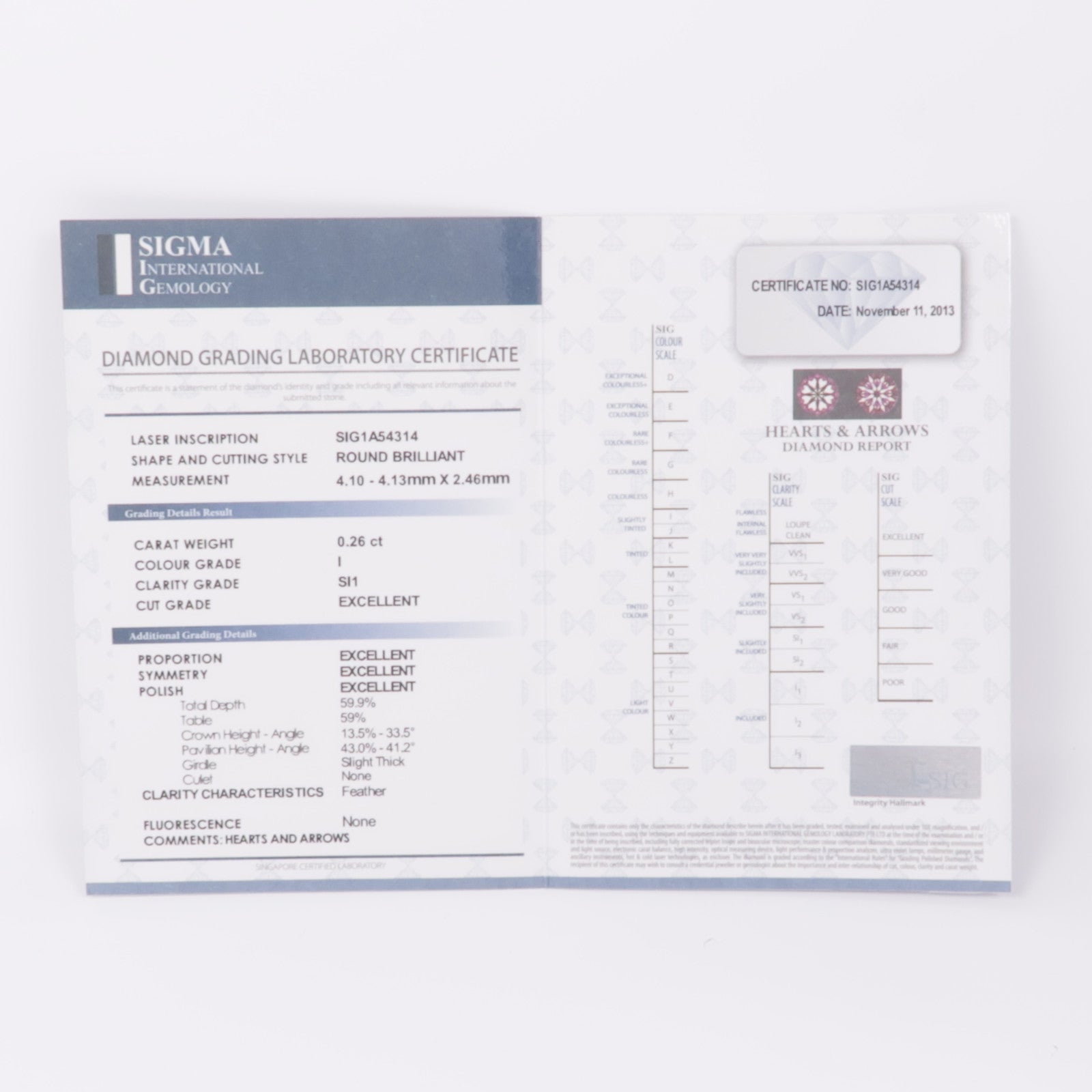 JEWELRY 14K白金Diamond Ring鑽石戒指US#6