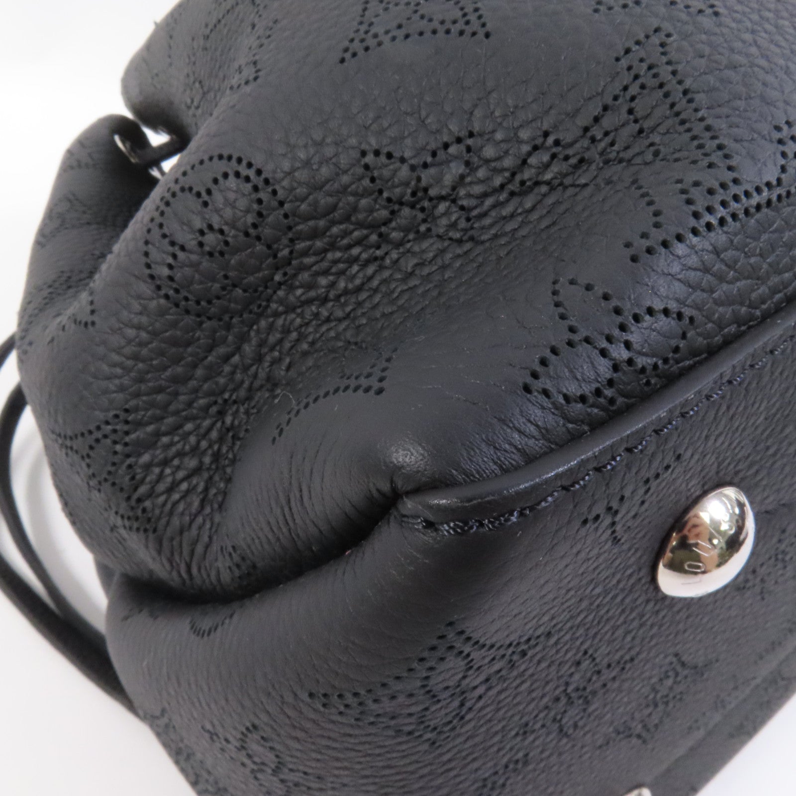 LOUIS VUITTON Mahina Bella Tote銀扣鏈帶手挽肩背兩用袋