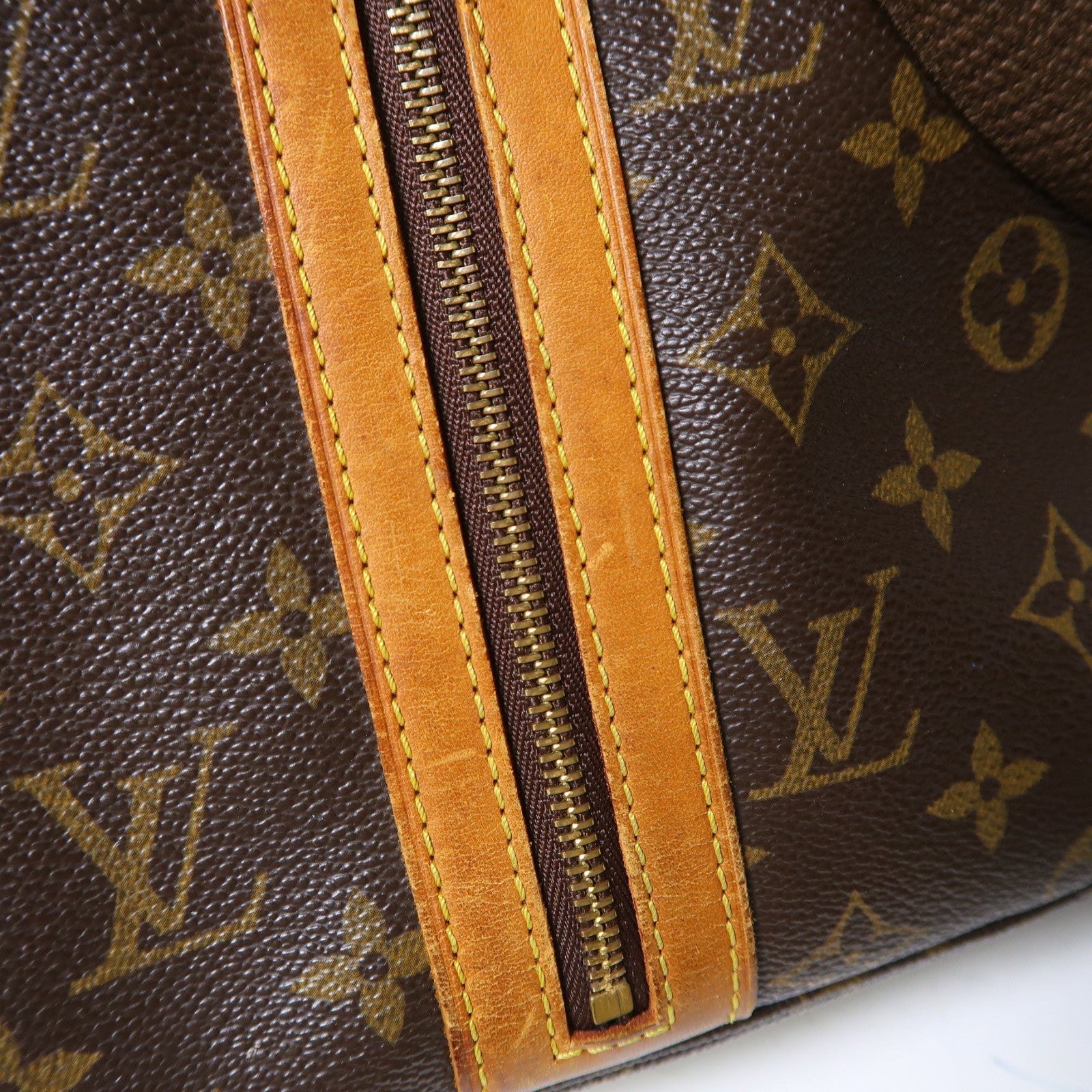 LOUIS VUITTON Monogram Sac Bosphore金扣手挽肩背兩用袋啡色