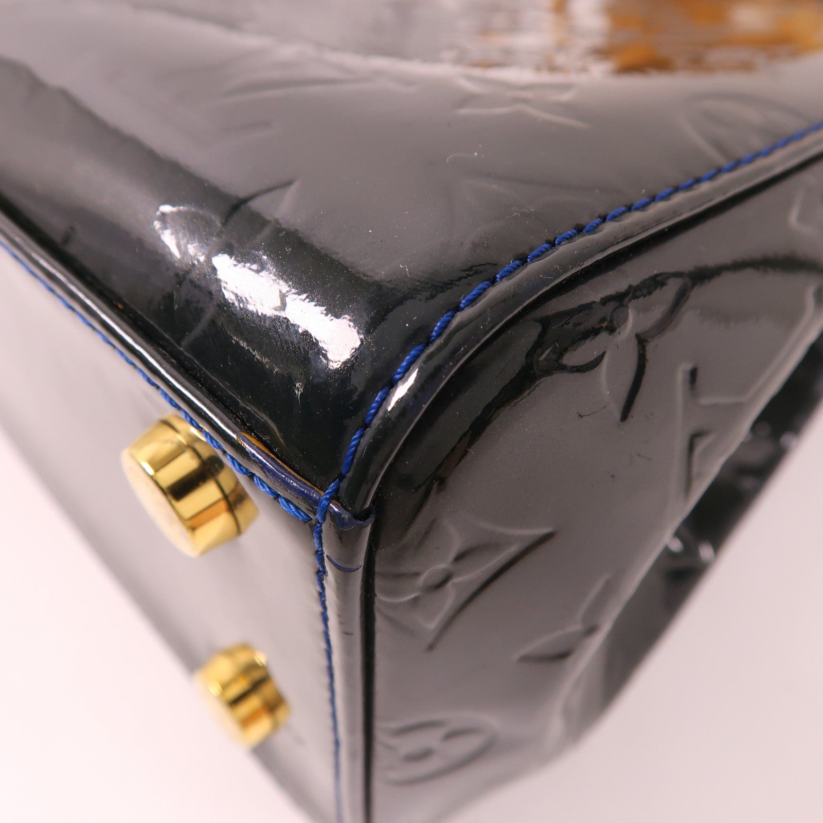 LOUIS VUITTON Vernis Blair MM金扣手挽肩背兩用袋