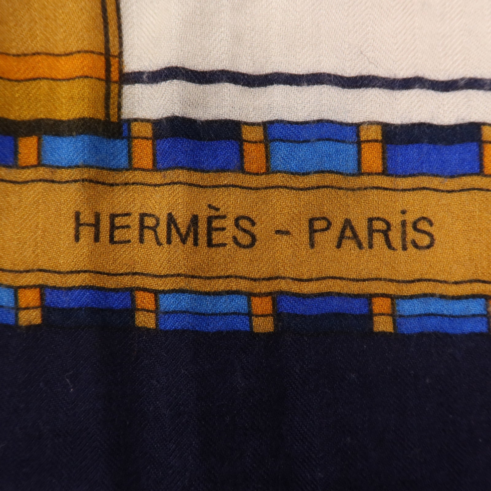 HERMES 羊絨/絲質Scarf圍巾