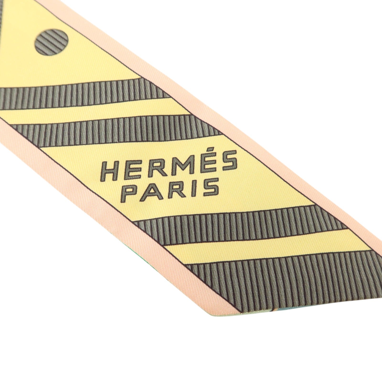 HERMES 絲質Twilly絲巾