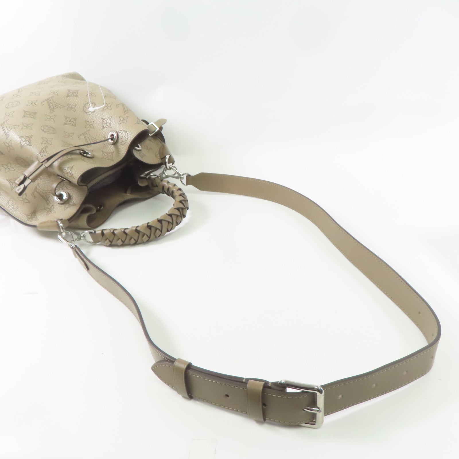 LOUIS VUITTON LV SHW Muria 2 Way Shoulder Bag Handbag M55799 Mahina Brown