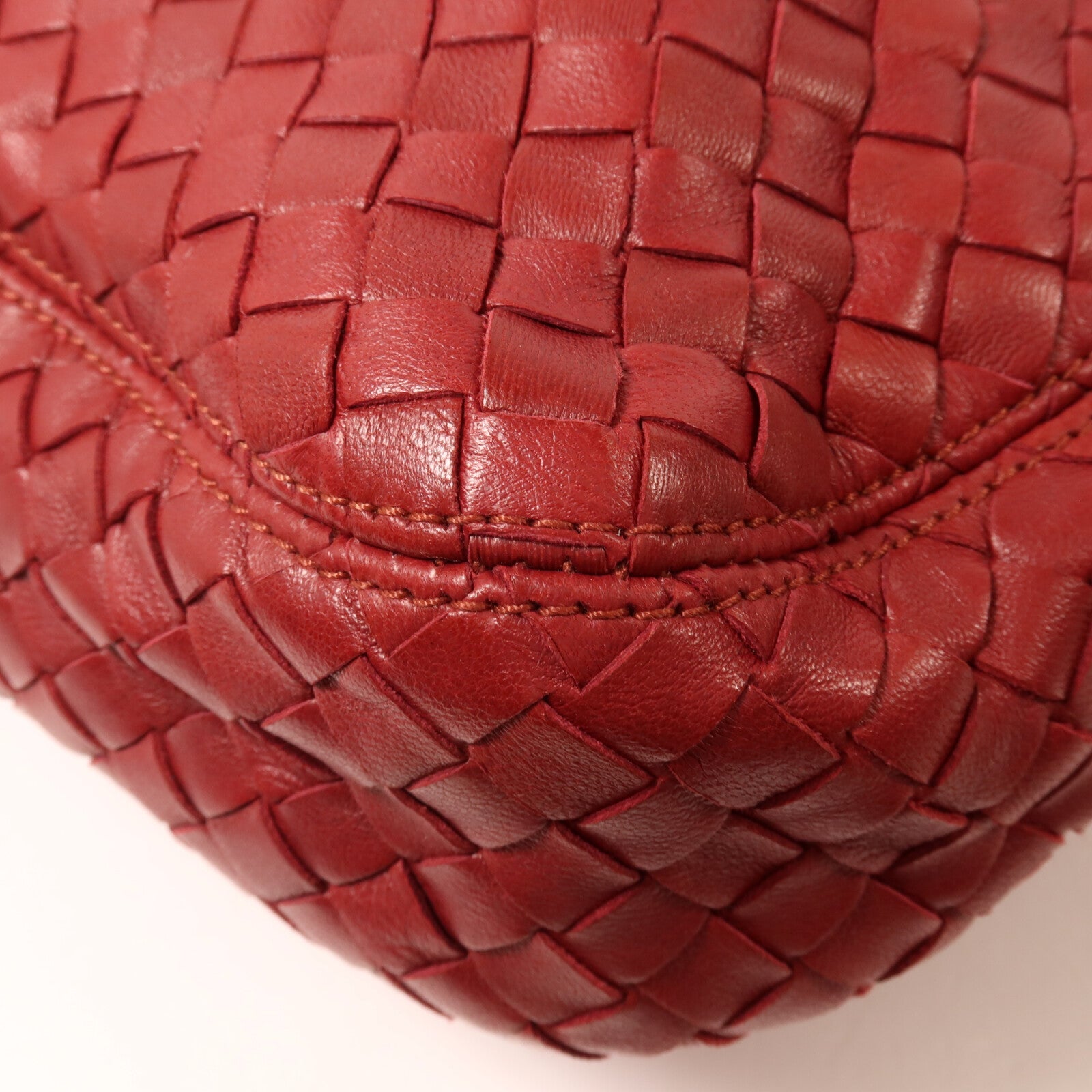 BOTTEGA VENETA 羊皮皮革Intrecciato Hobo Bag肩背袋