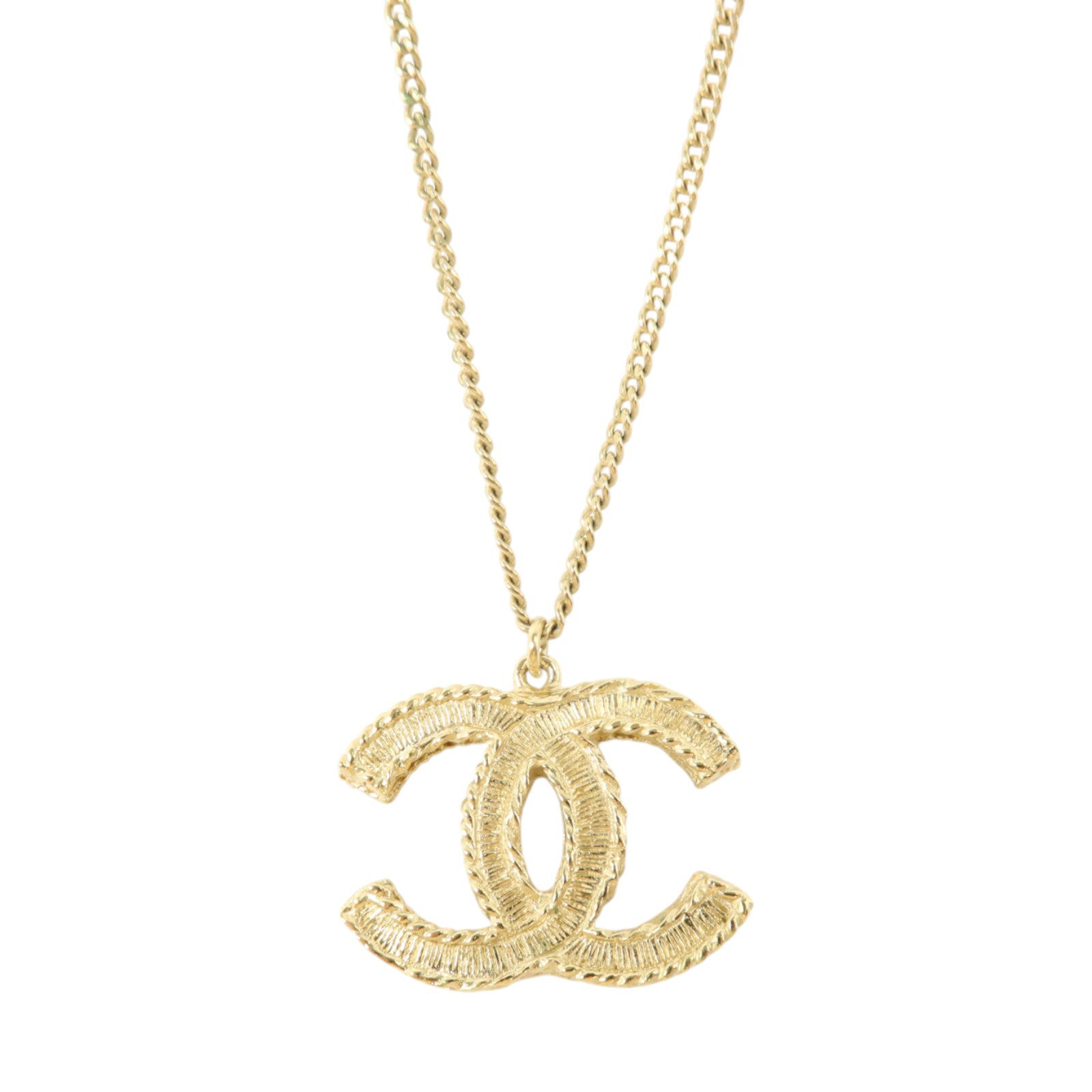 CHANEL PVC/金屬Necklace項鏈