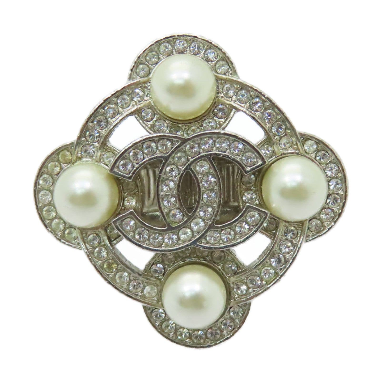 CHANEL 【激減優惠】金屬Ring戒指US#5.25