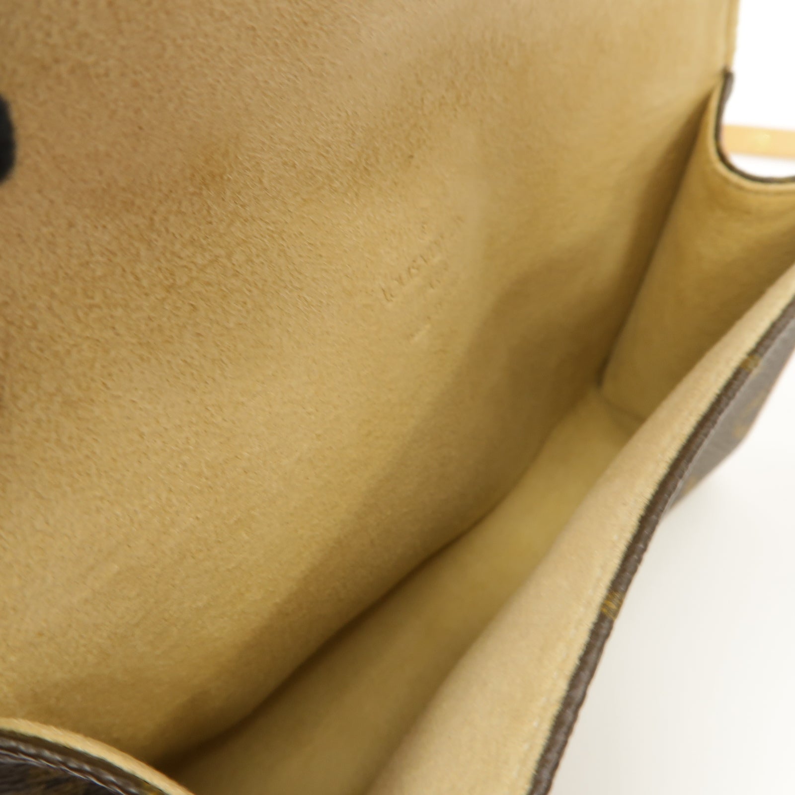 LOUIS VUITTON Monogram Pochette Florentine金扣腰包啡色