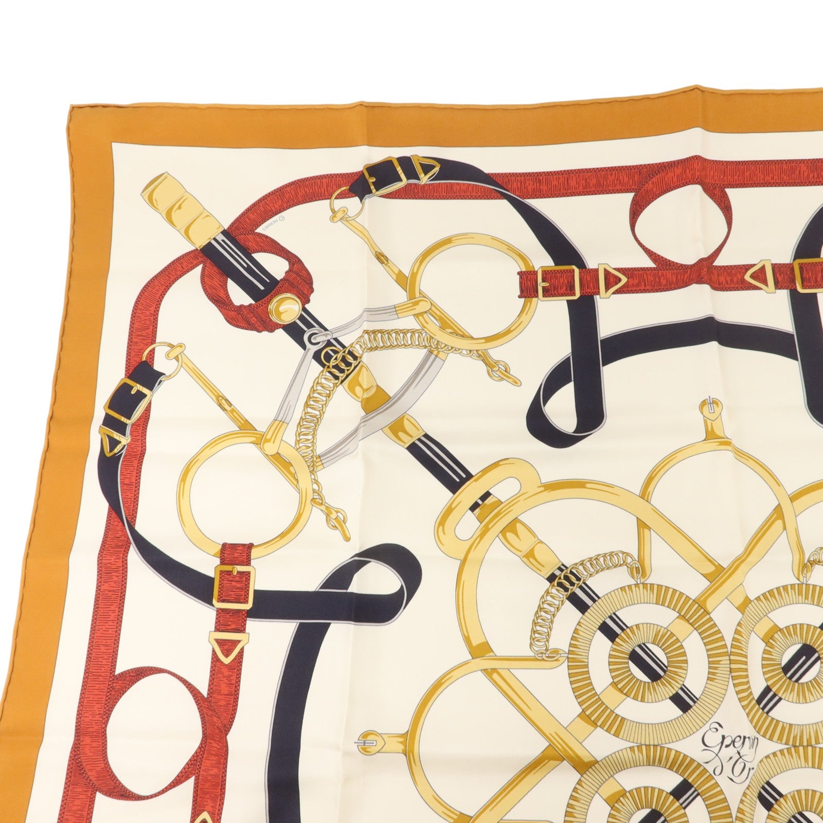 HERMES 絲質Scarf 90X90絲巾