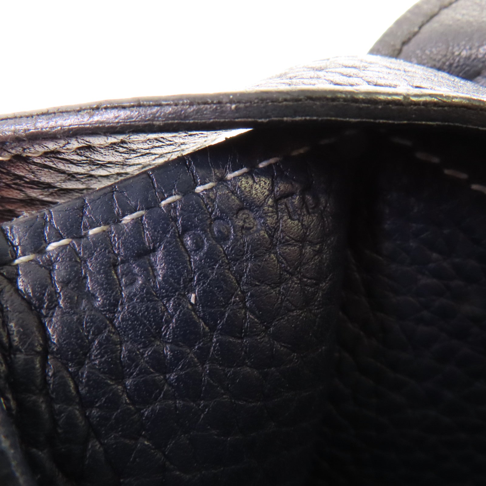 HERMES 【激減優惠】Clemence皮革Halzan 31 2Way Shoulder Bag銀扣手挽肩背兩用袋Bleu Saphir寶石藍色