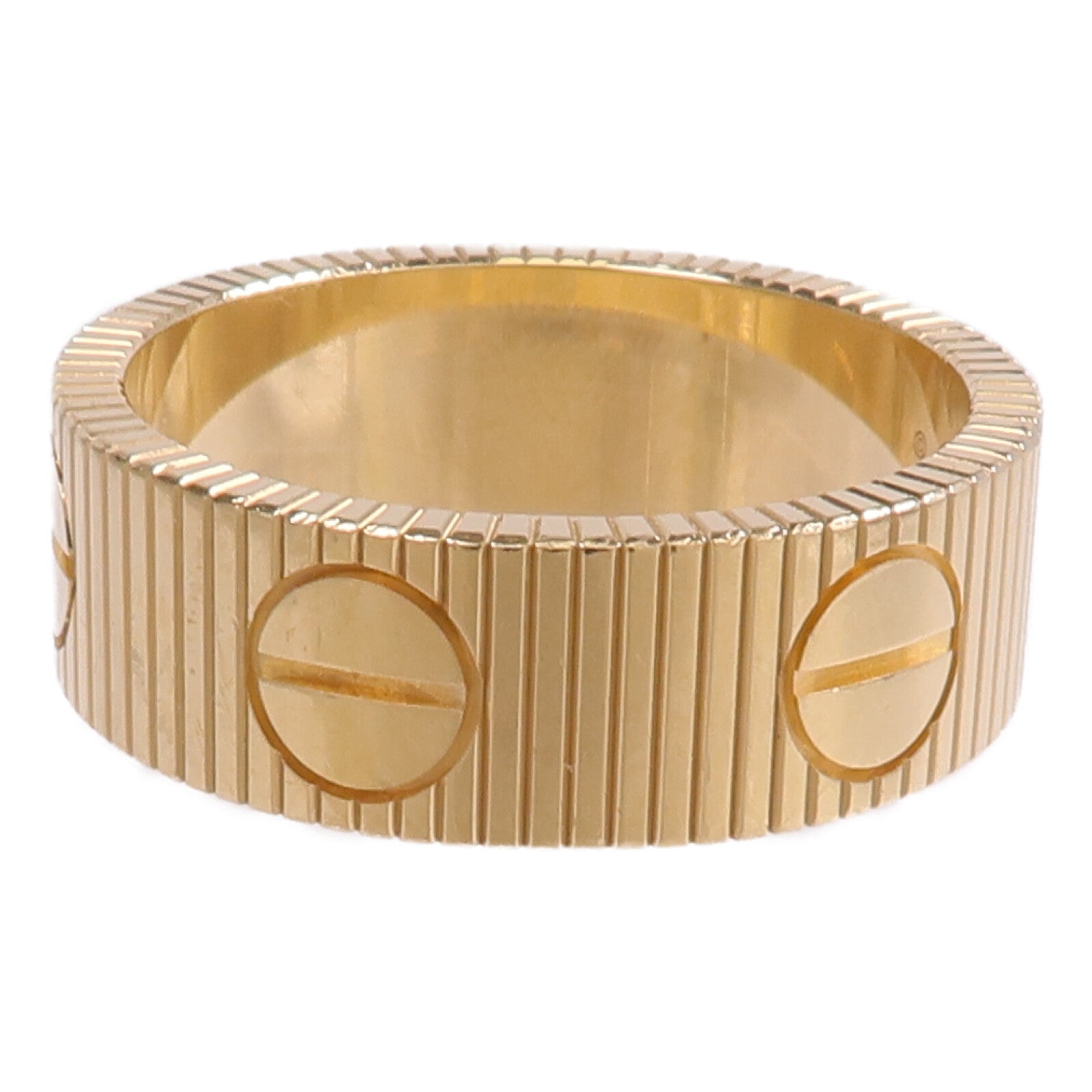 CARTIER 18K黃金Love Unlimited Ring戒指Cartier#55/US#7.5