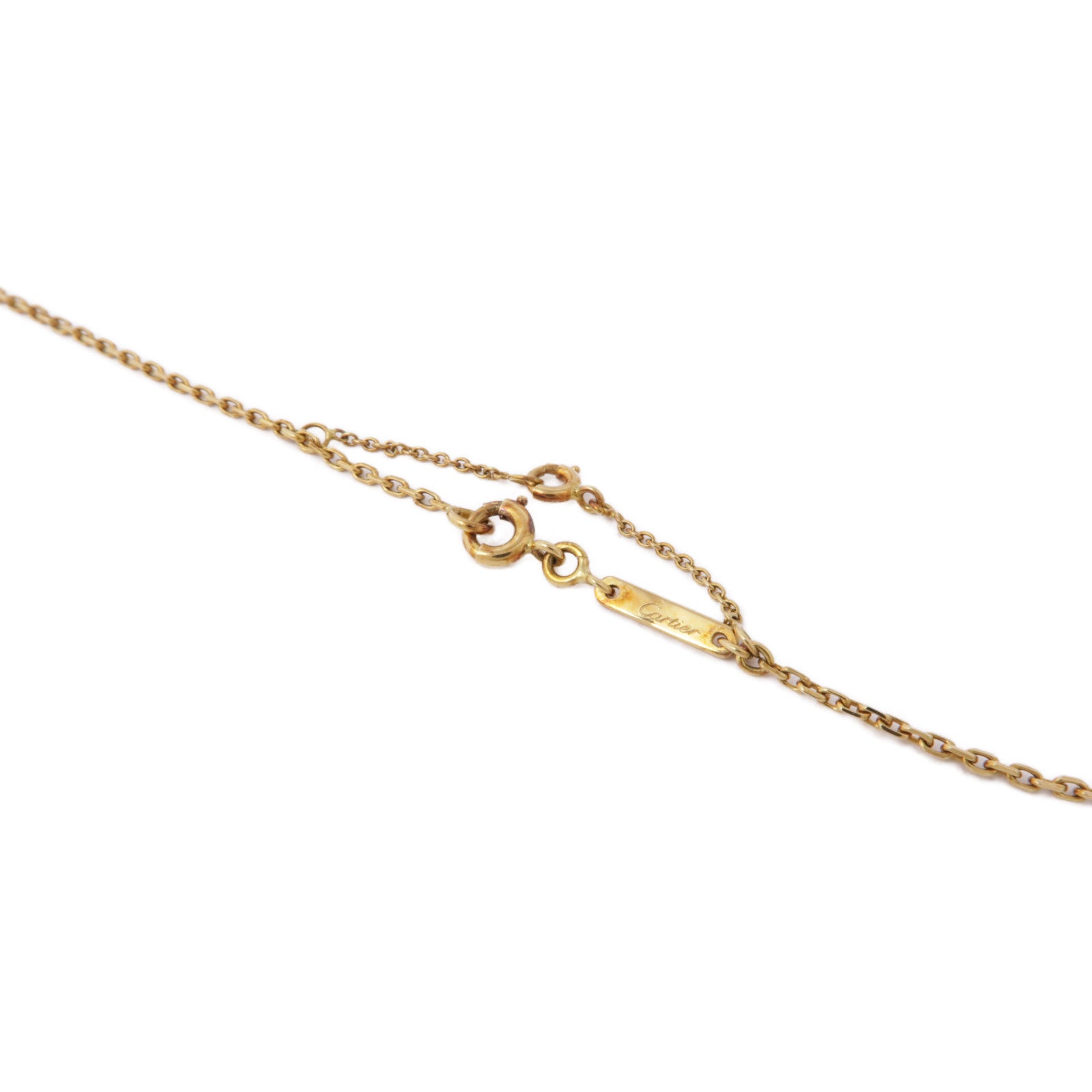 CARTIER【激減優惠】 18K黃金C Heart Necklace項鍊