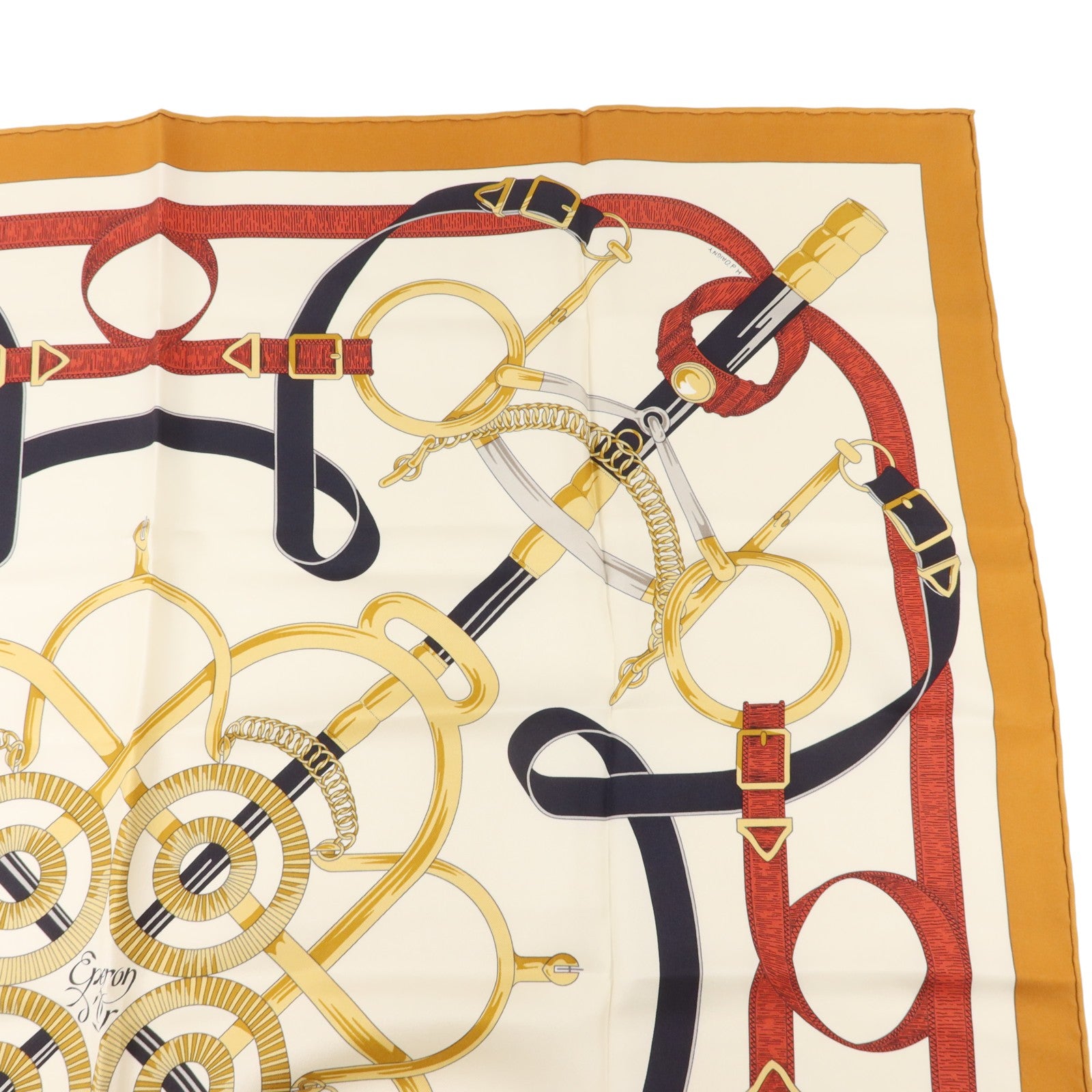 HERMES 絲質Scarf 90X90絲巾