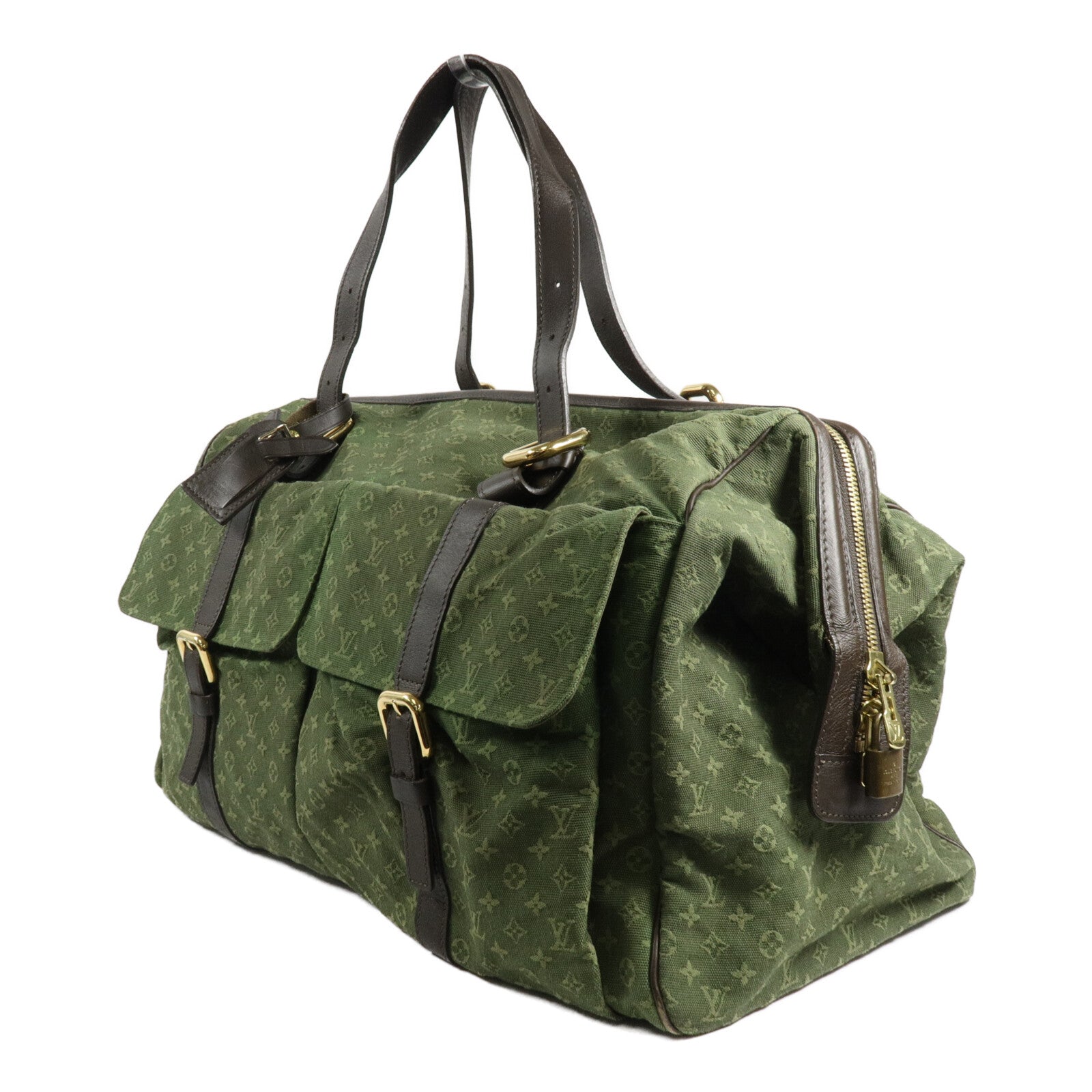 LOUIS VUITTON Monogram Mini Louise Boston Bag波士頓包