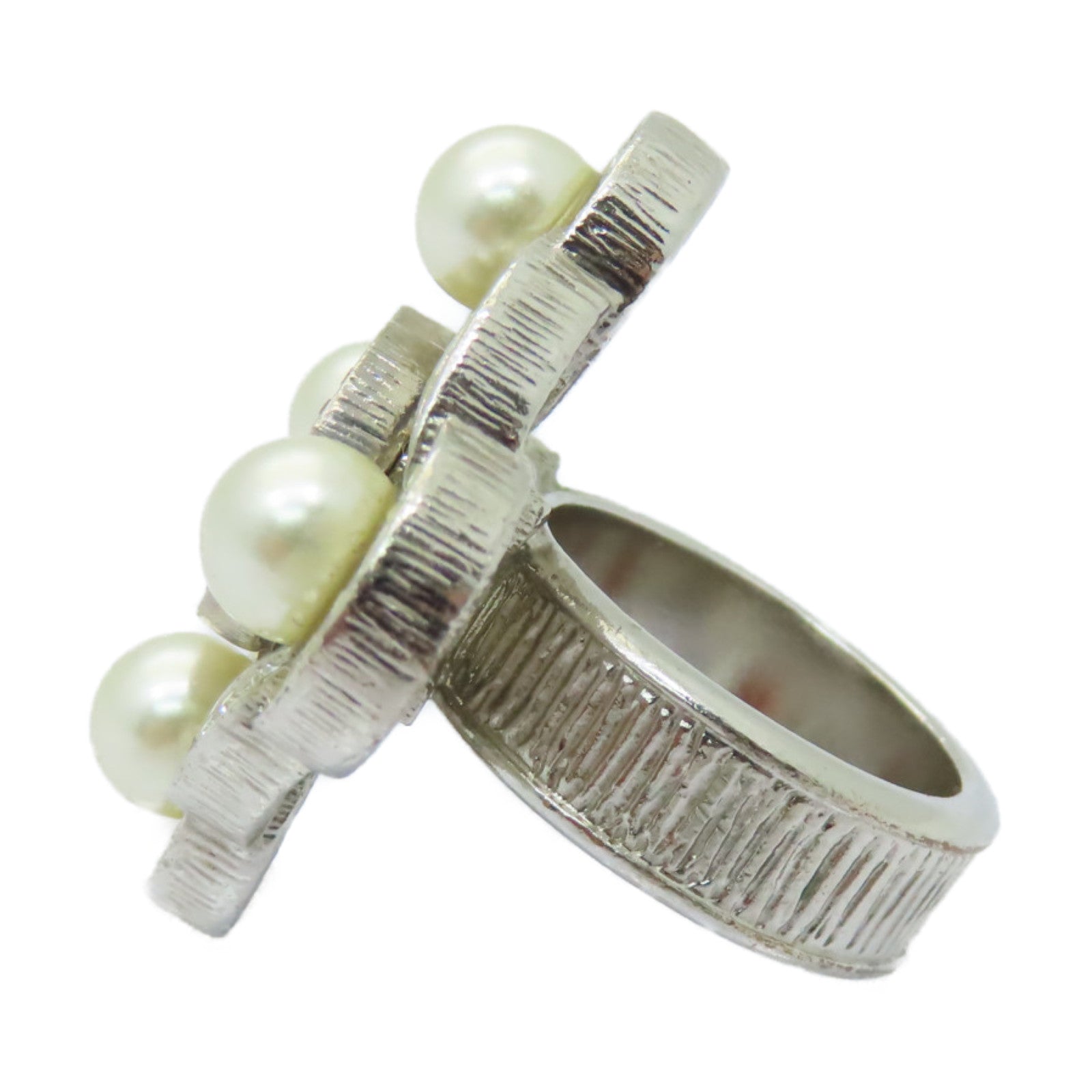 CHANEL 【激減優惠】金屬Ring戒指US#5.25