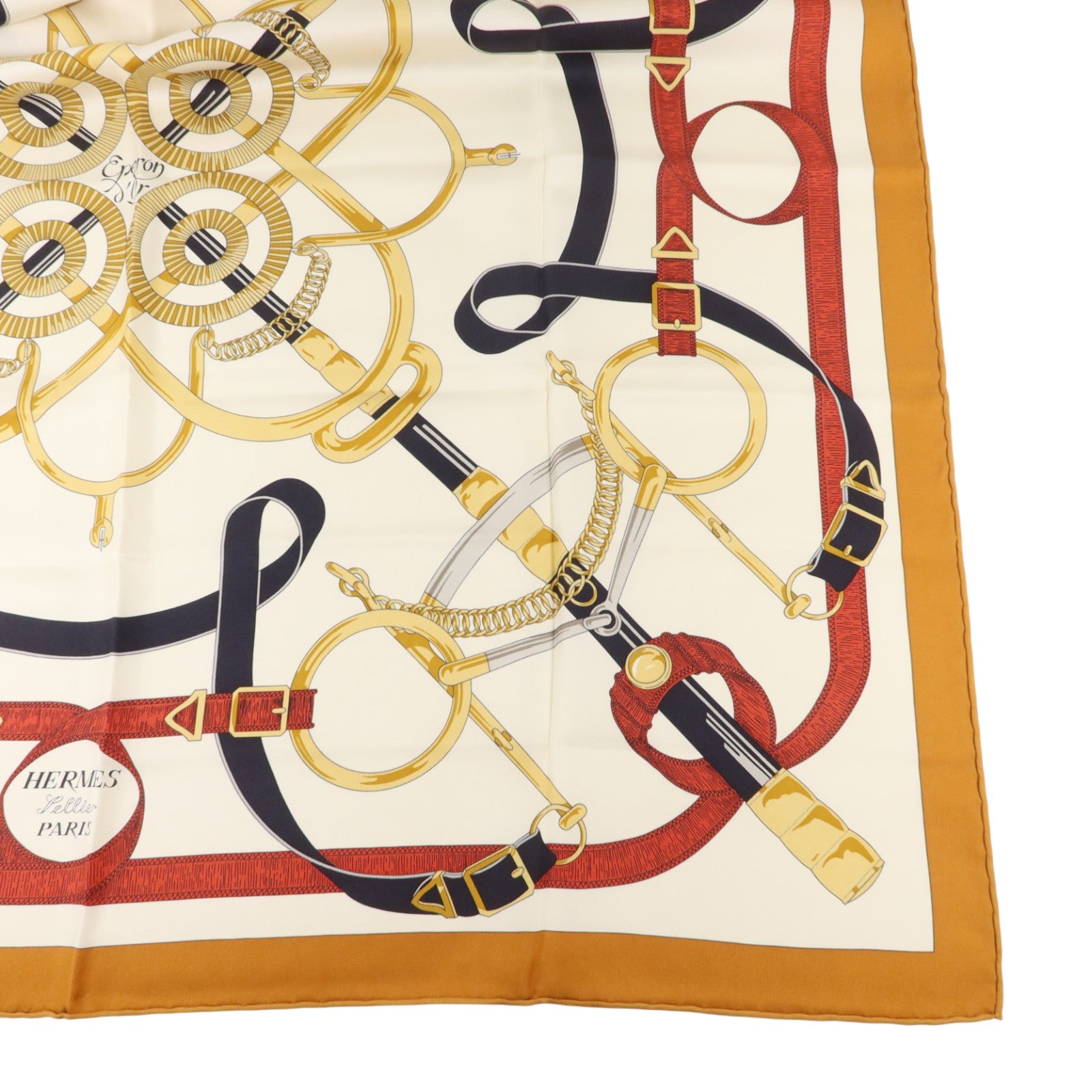 HERMES 絲質Scarf 90X90絲巾