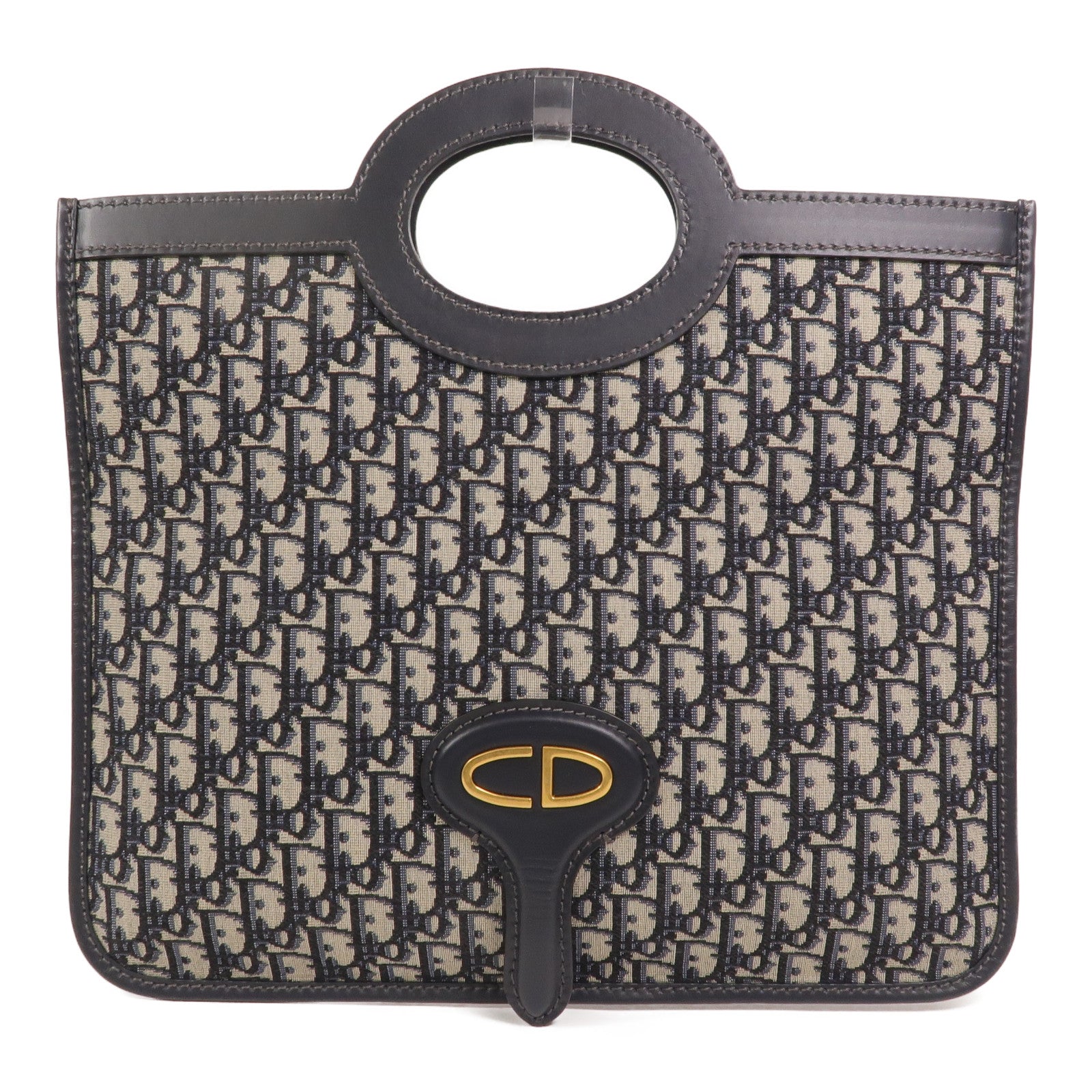 Dior Oblique帆布Folding Clutch手拿包