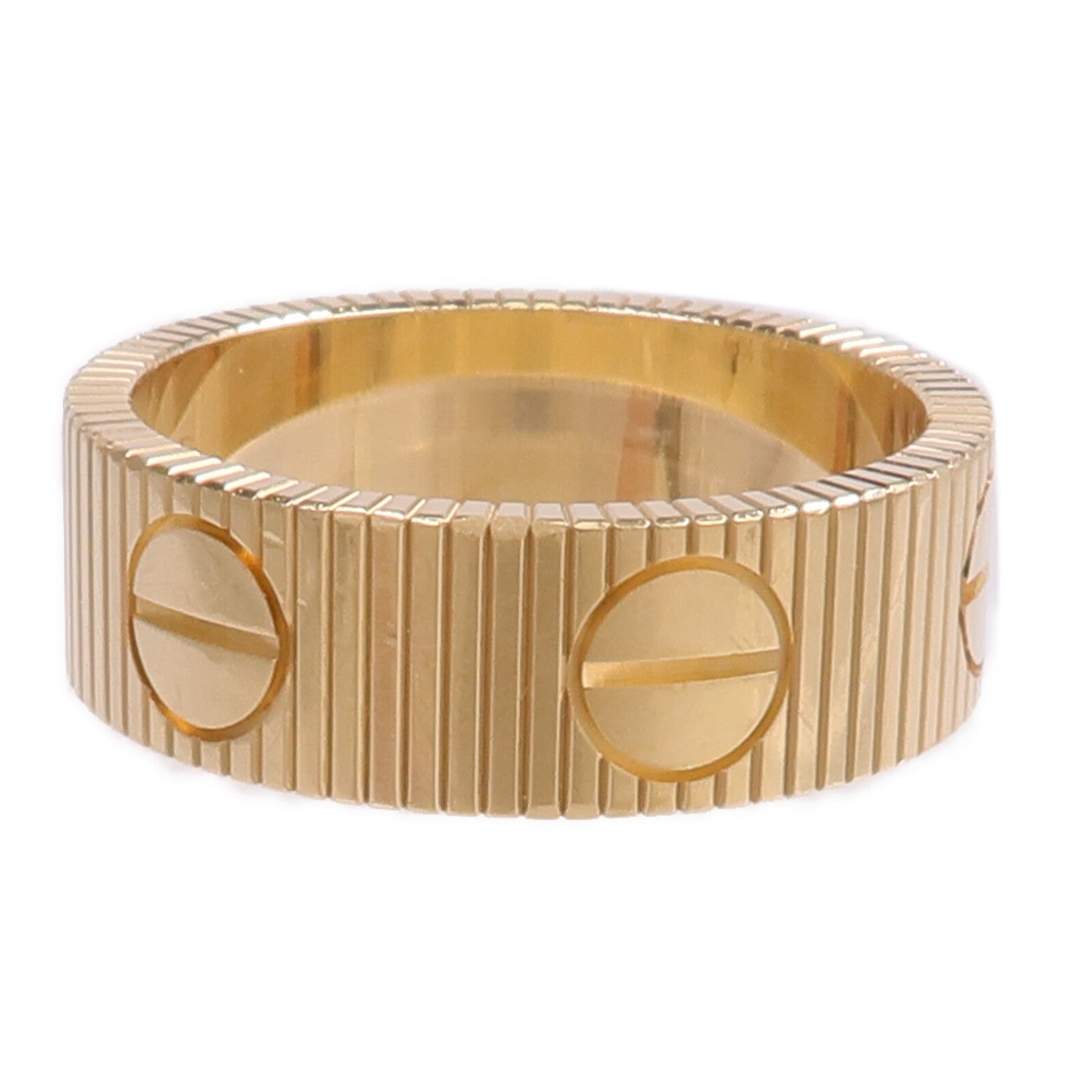 CARTIER 18K黃金Love Unlimited Ring戒指Cartier#55/US#7.5