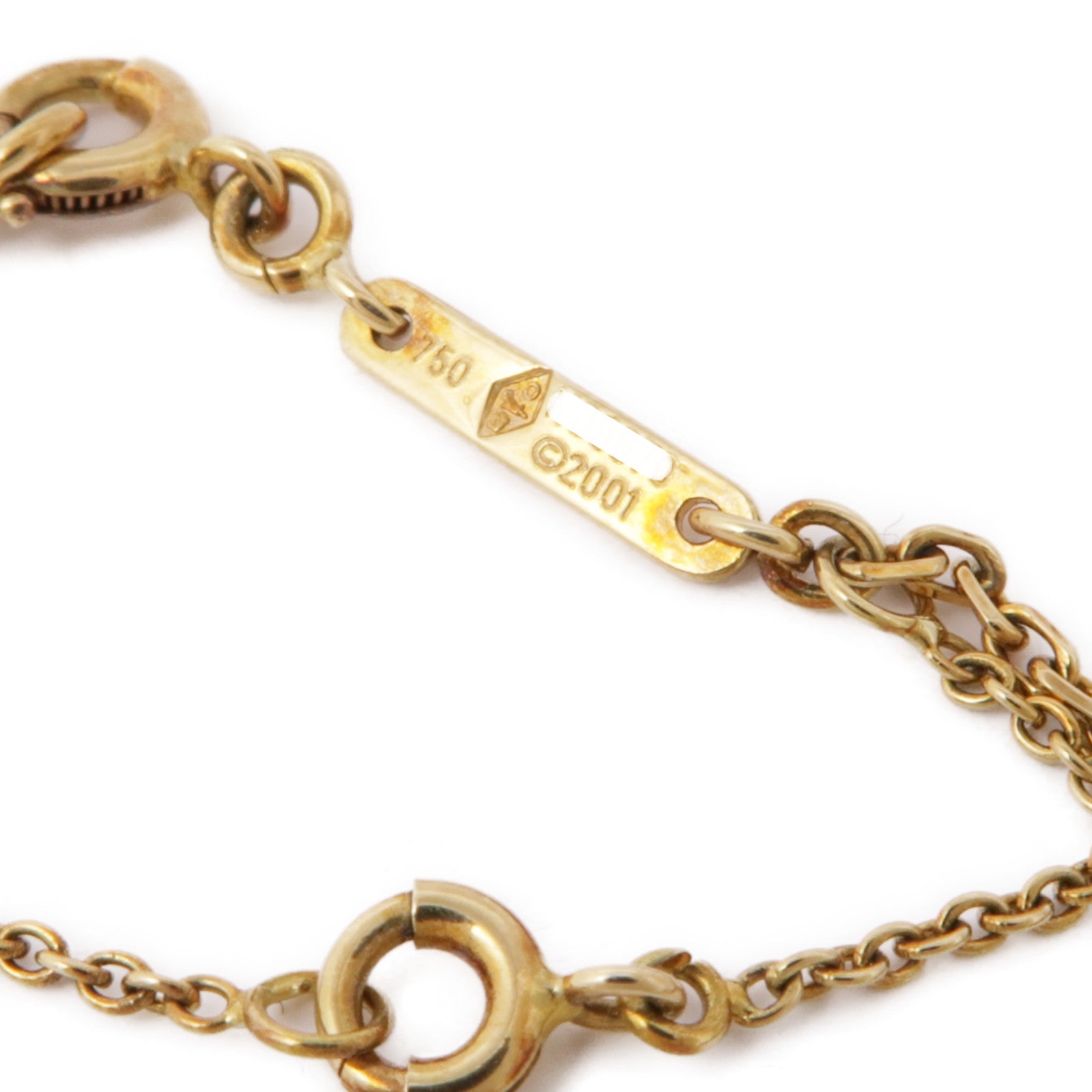 CARTIER【激減優惠】 18K黃金C Heart Necklace項鍊