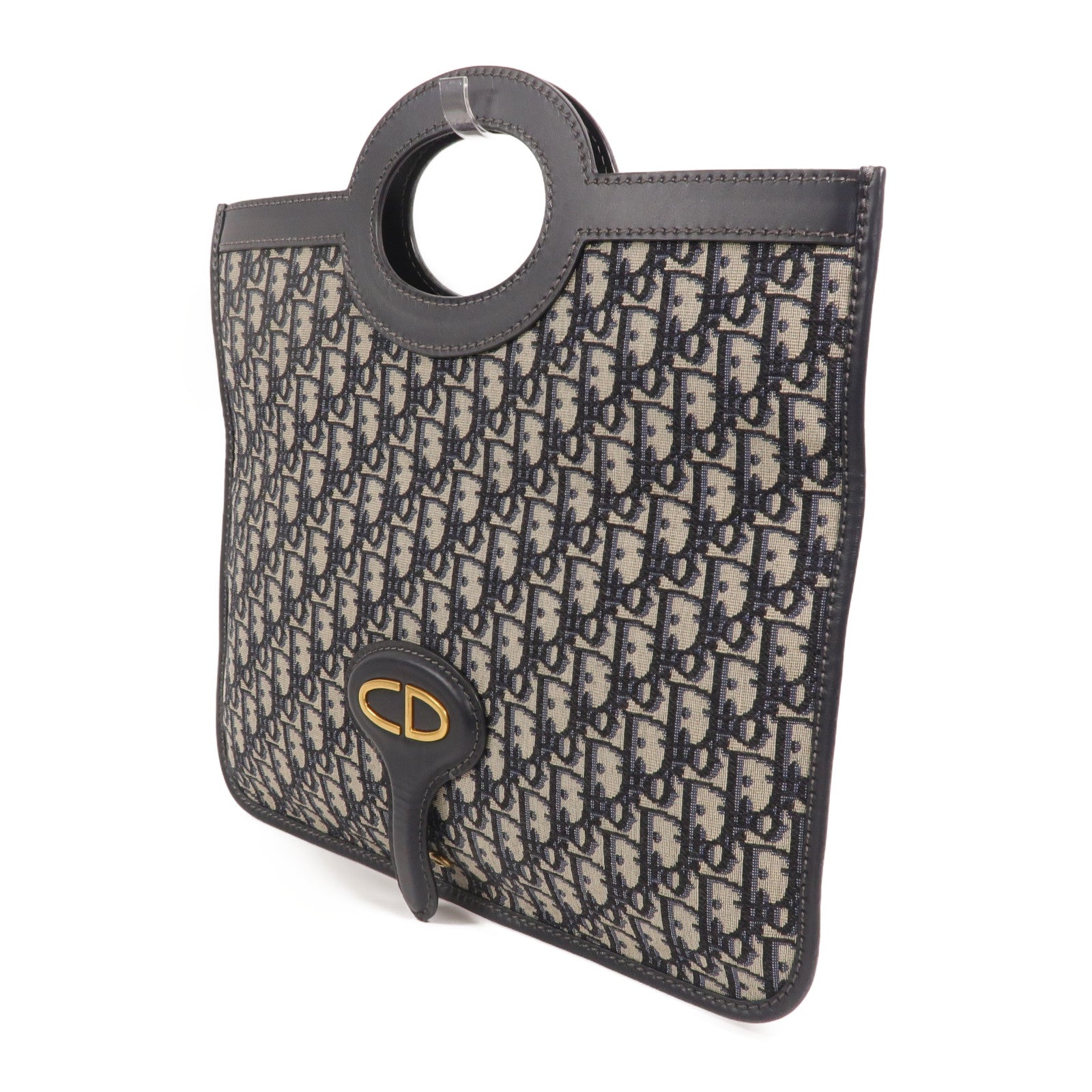 Dior Oblique帆布Folding Clutch手拿包