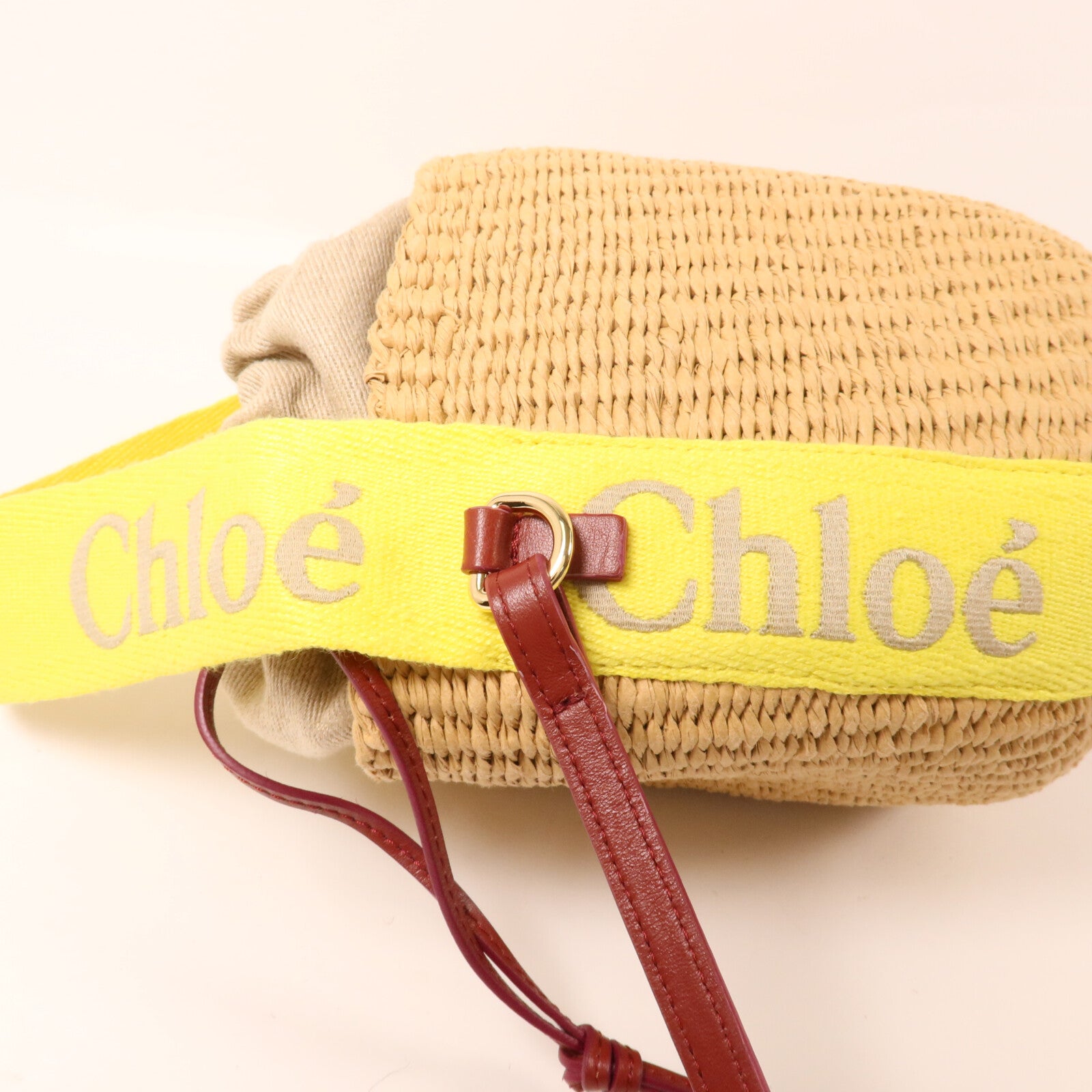 Chloe Raffia Woody Raffia Basket Bag手挽肩背兩用袋