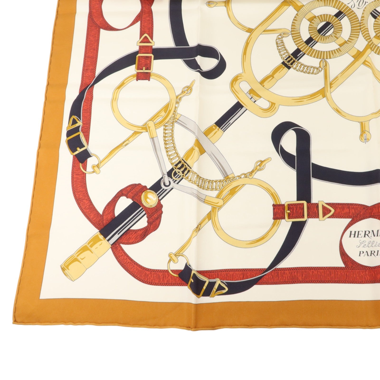 HERMES 絲質Scarf 90X90絲巾