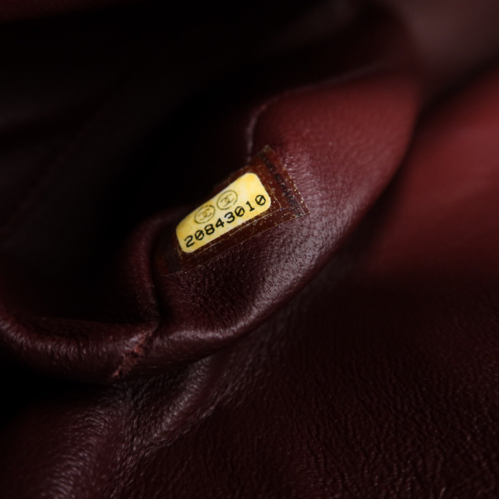 CHANEL 牛皮皮革Classic 25cm銀扣鏈帶手挽肩背兩用袋