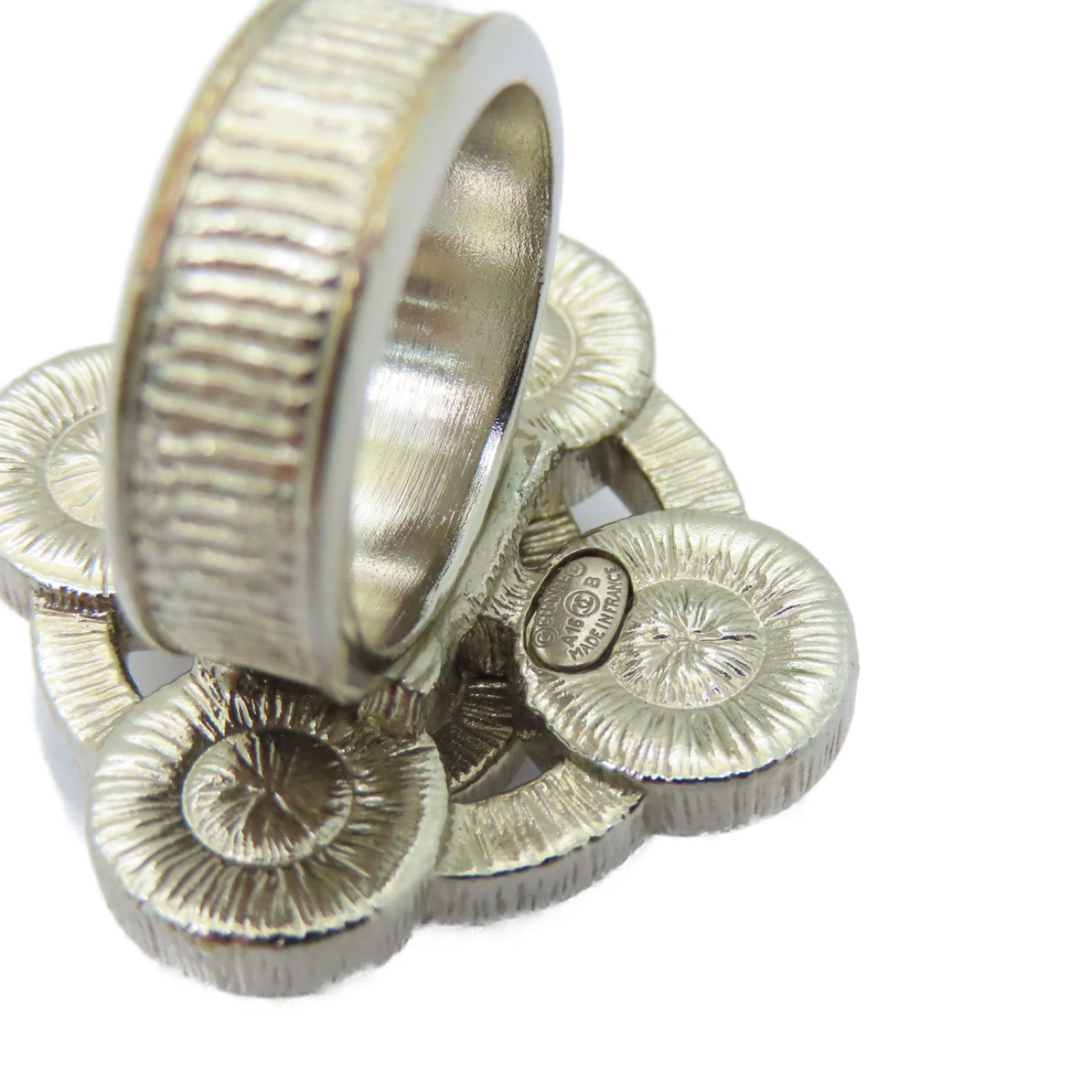 CHANEL 【激減優惠】金屬Ring戒指US#5.25