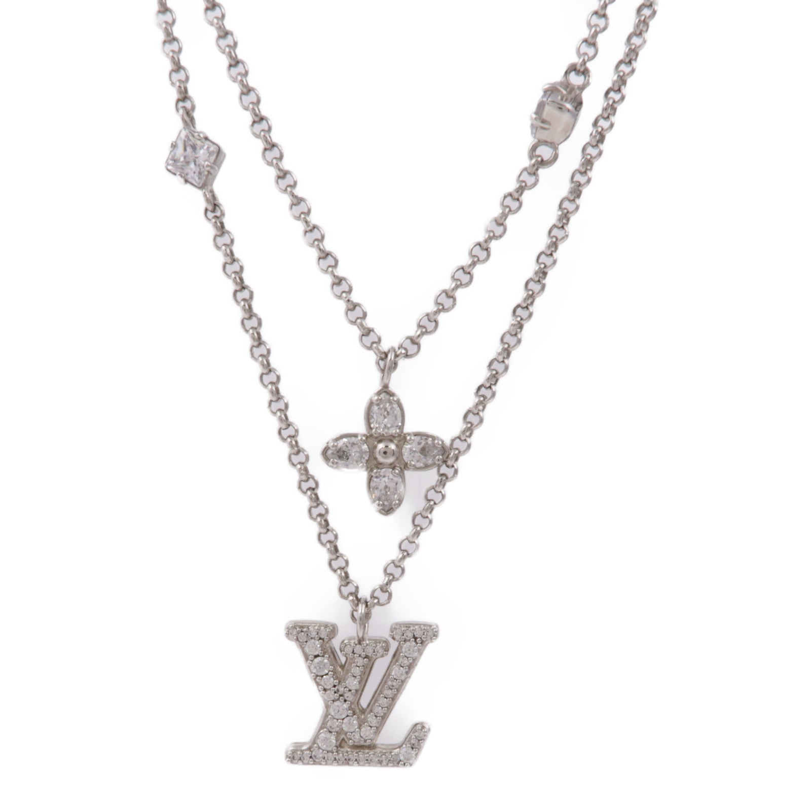 LOUIS VUITTON 金屬Lady LV Necklace項鍊
