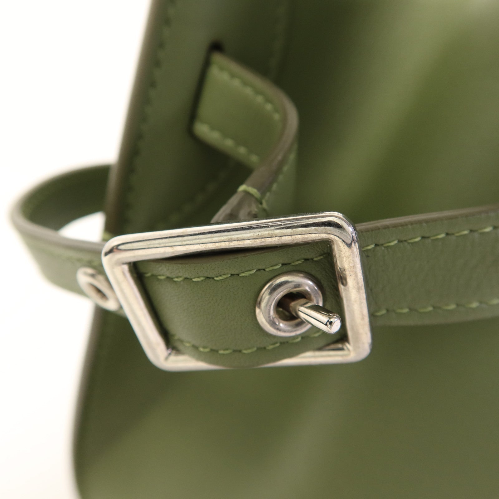 CELINE 牛皮皮革Nano Bucket銀扣手挽肩背兩用袋