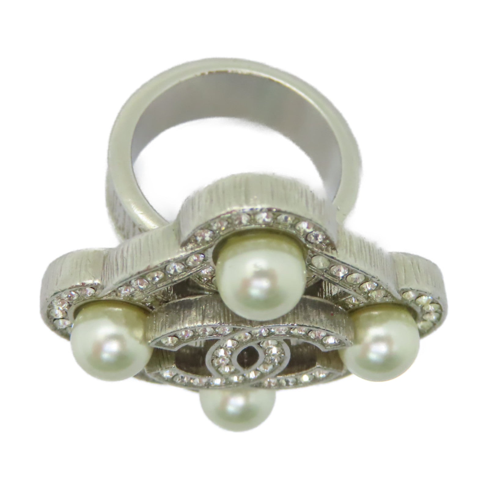 CHANEL 【激減優惠】金屬Ring戒指US#5.25