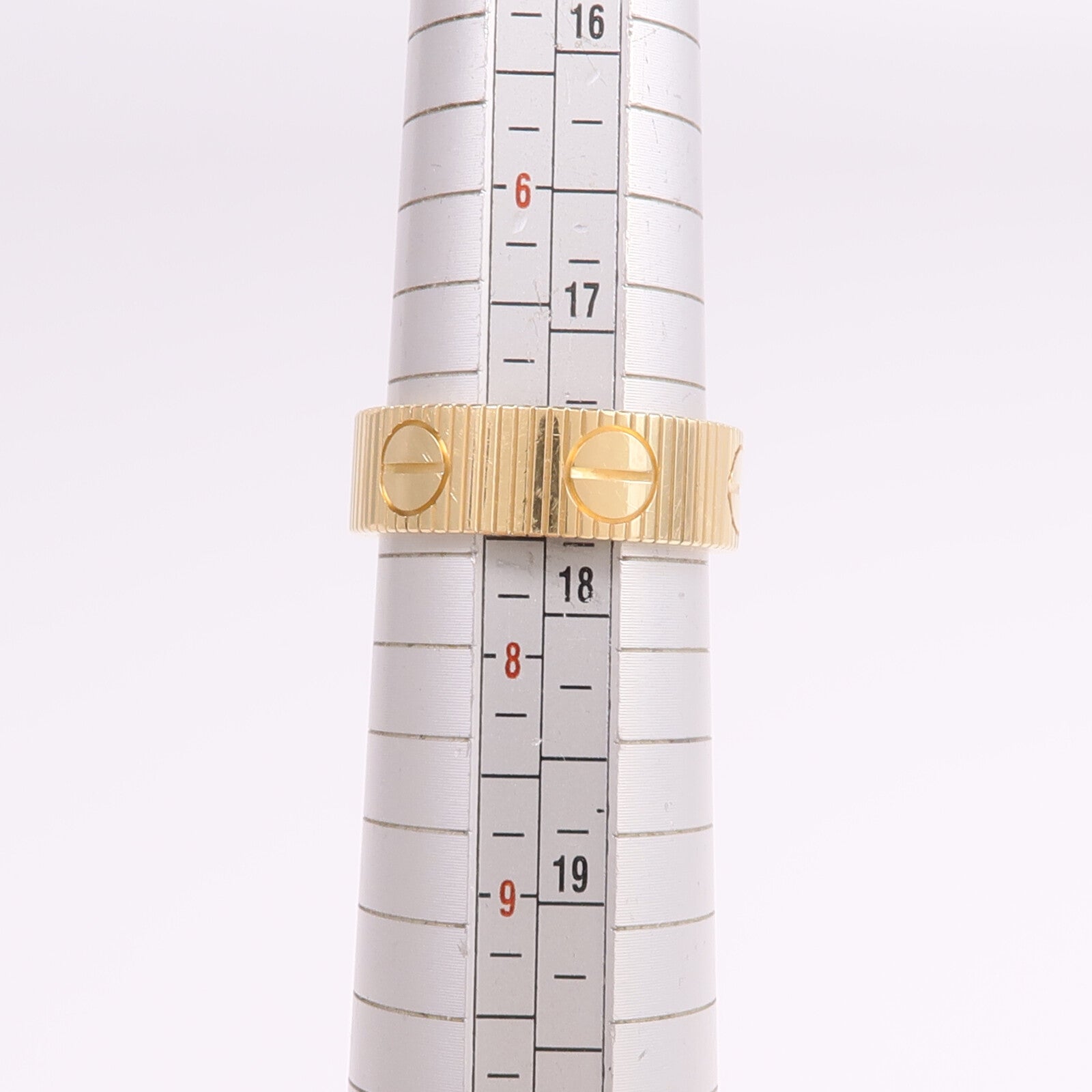 CARTIER 18K黃金Love Unlimited Ring戒指Cartier#55/US#7.5