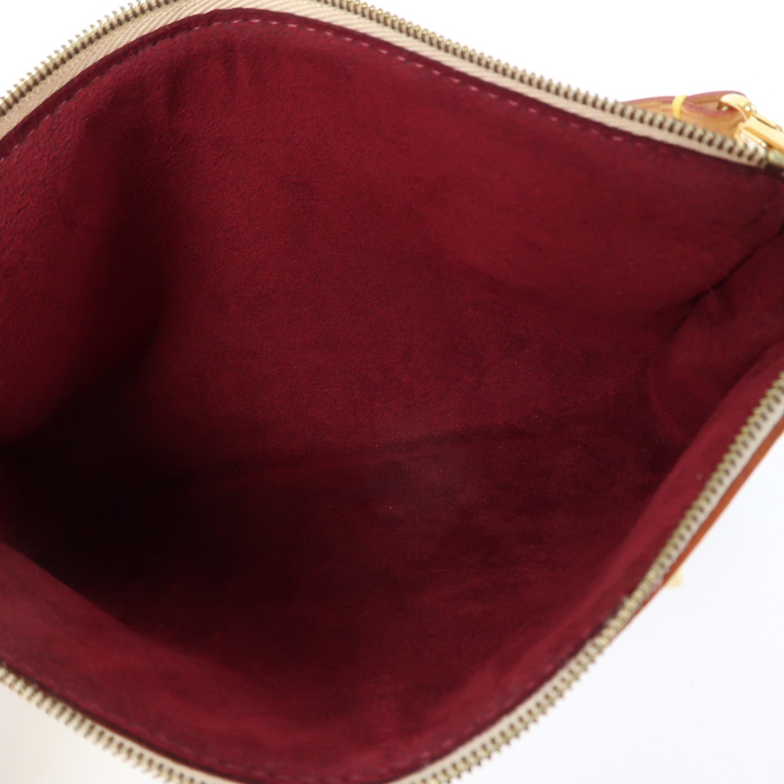 LOUIS VUITTON Monogram Multicolore Pochette Accessories金扣手拿包白色/彩色