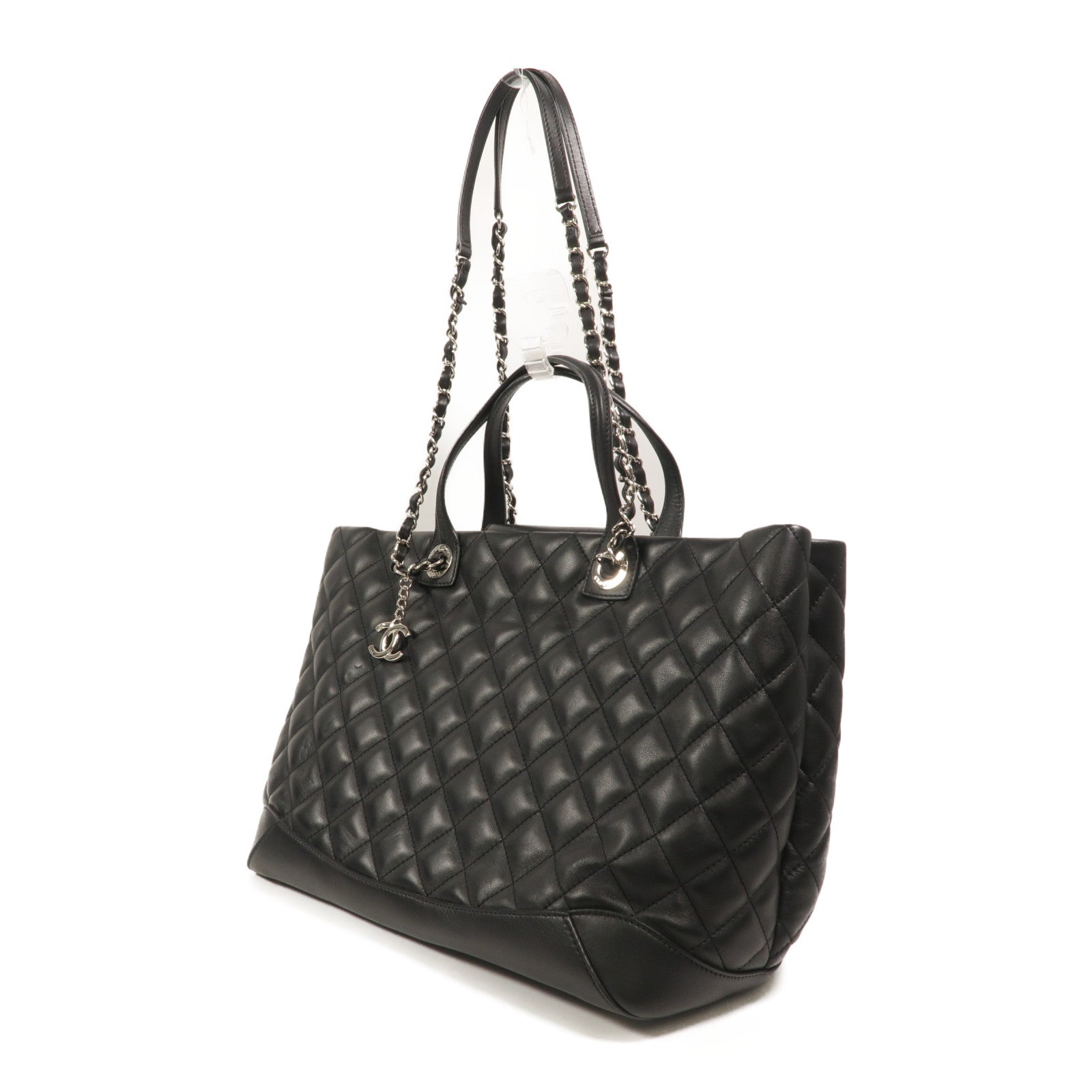 CHANEL 羊皮皮革Tote Bag手挽肩背兩用袋