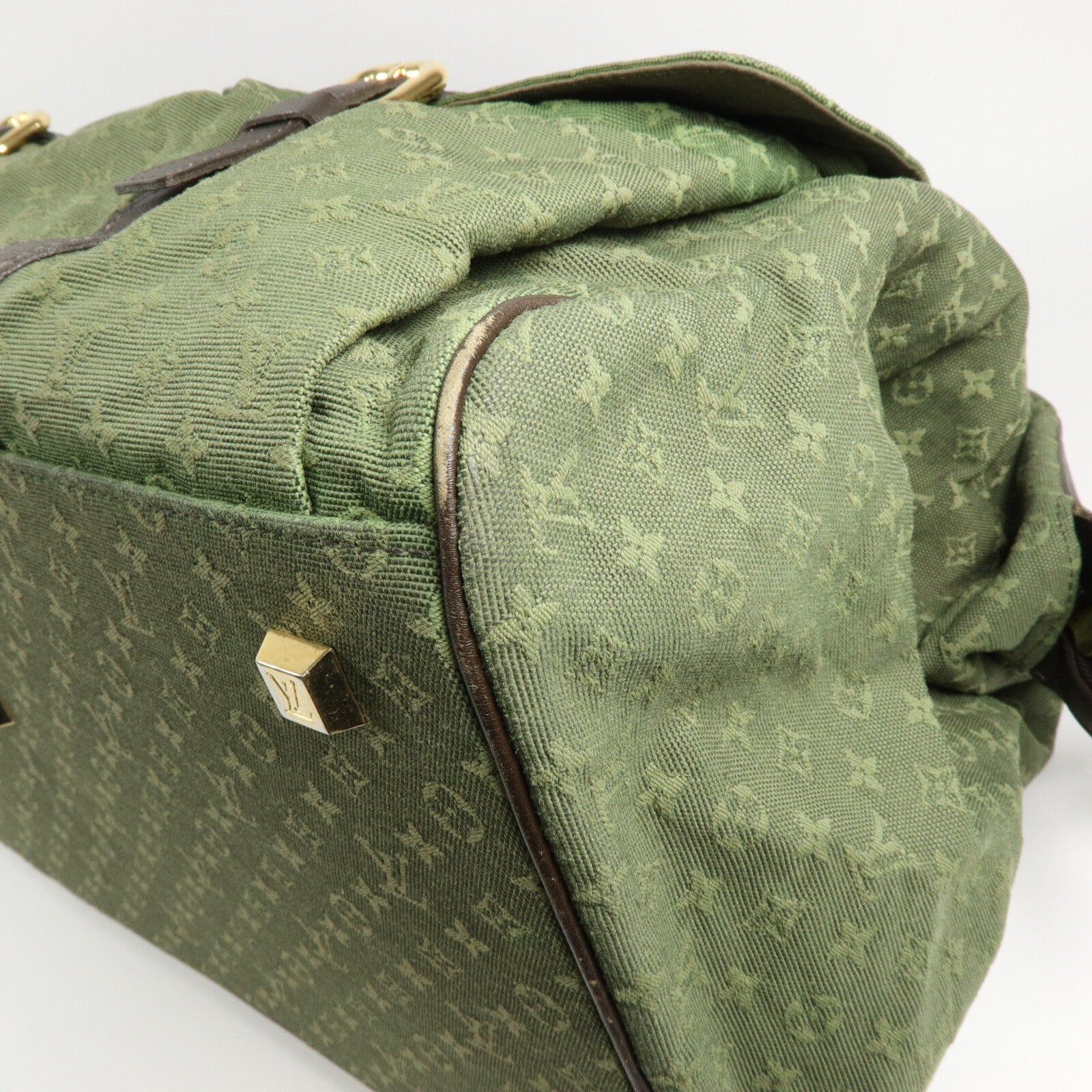 LOUIS VUITTON Monogram Mini Louise Boston Bag波士頓包