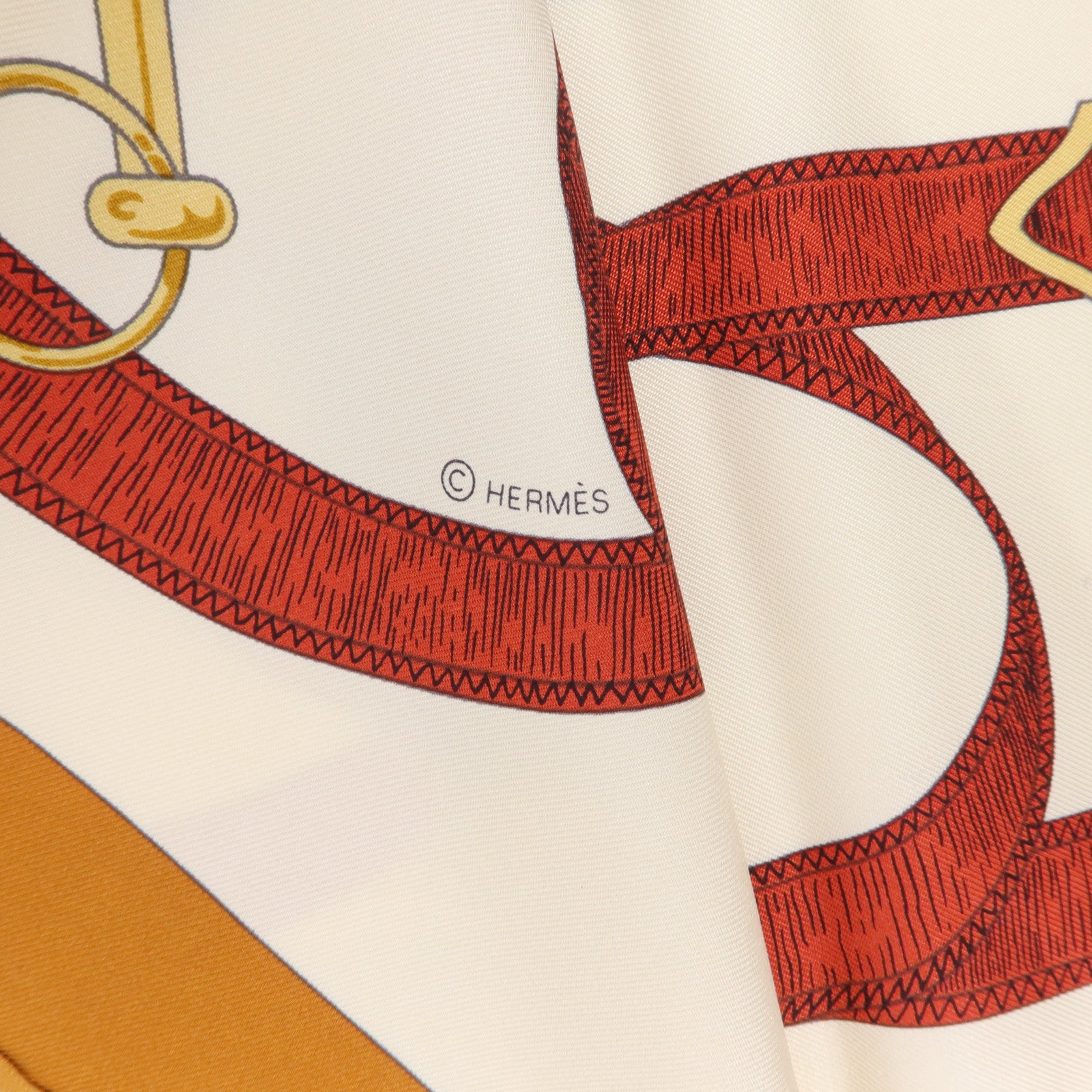 HERMES 絲質Scarf 90X90絲巾