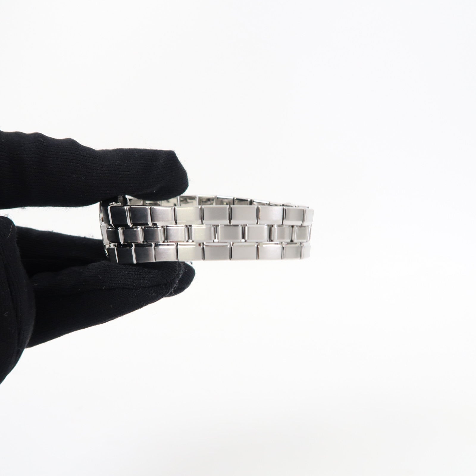 VACHERON CONSTANTIN Watch不鏽鋼手錶石英機芯白色