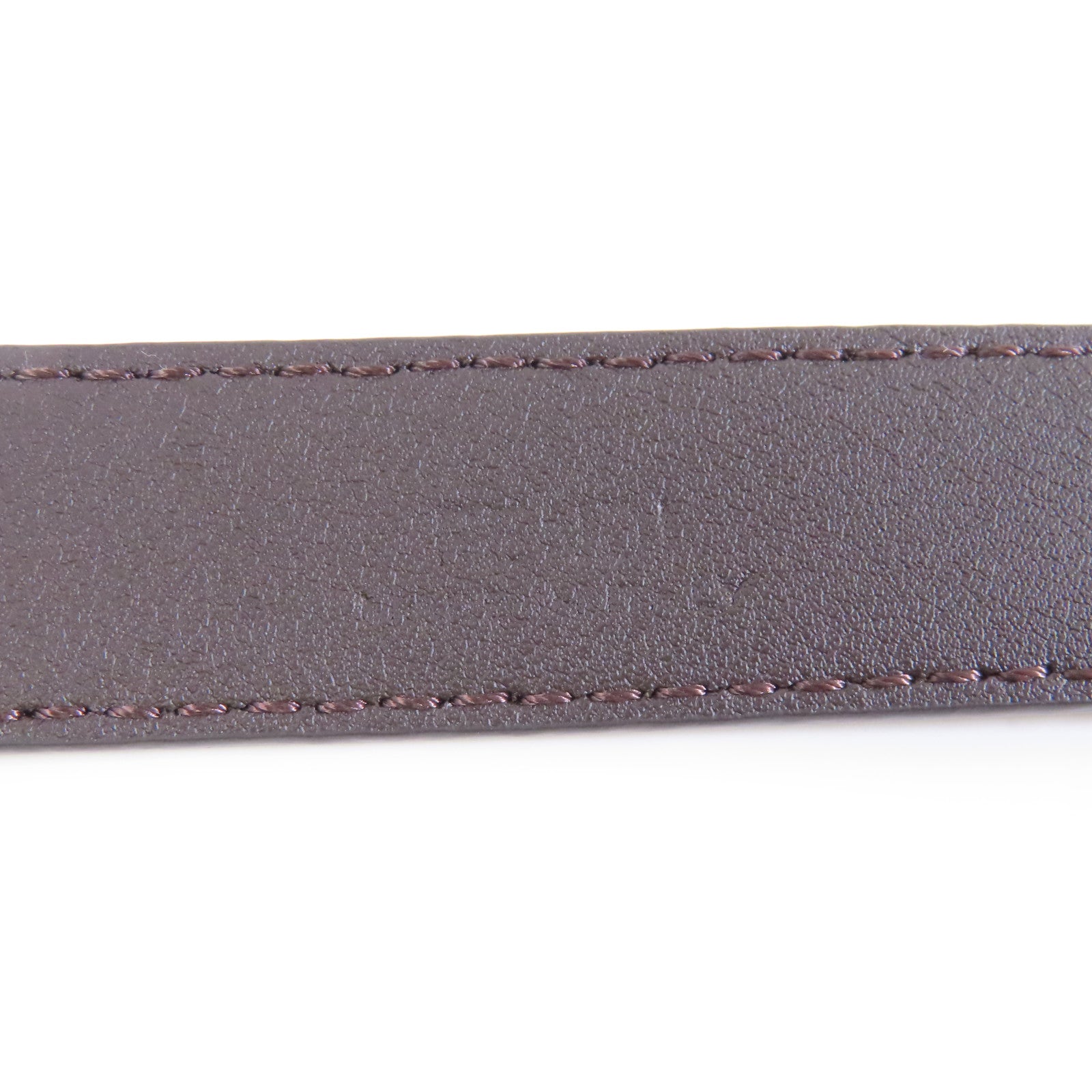 FENDI 牛皮皮革Belt 95cm金扣皮帶棕色
