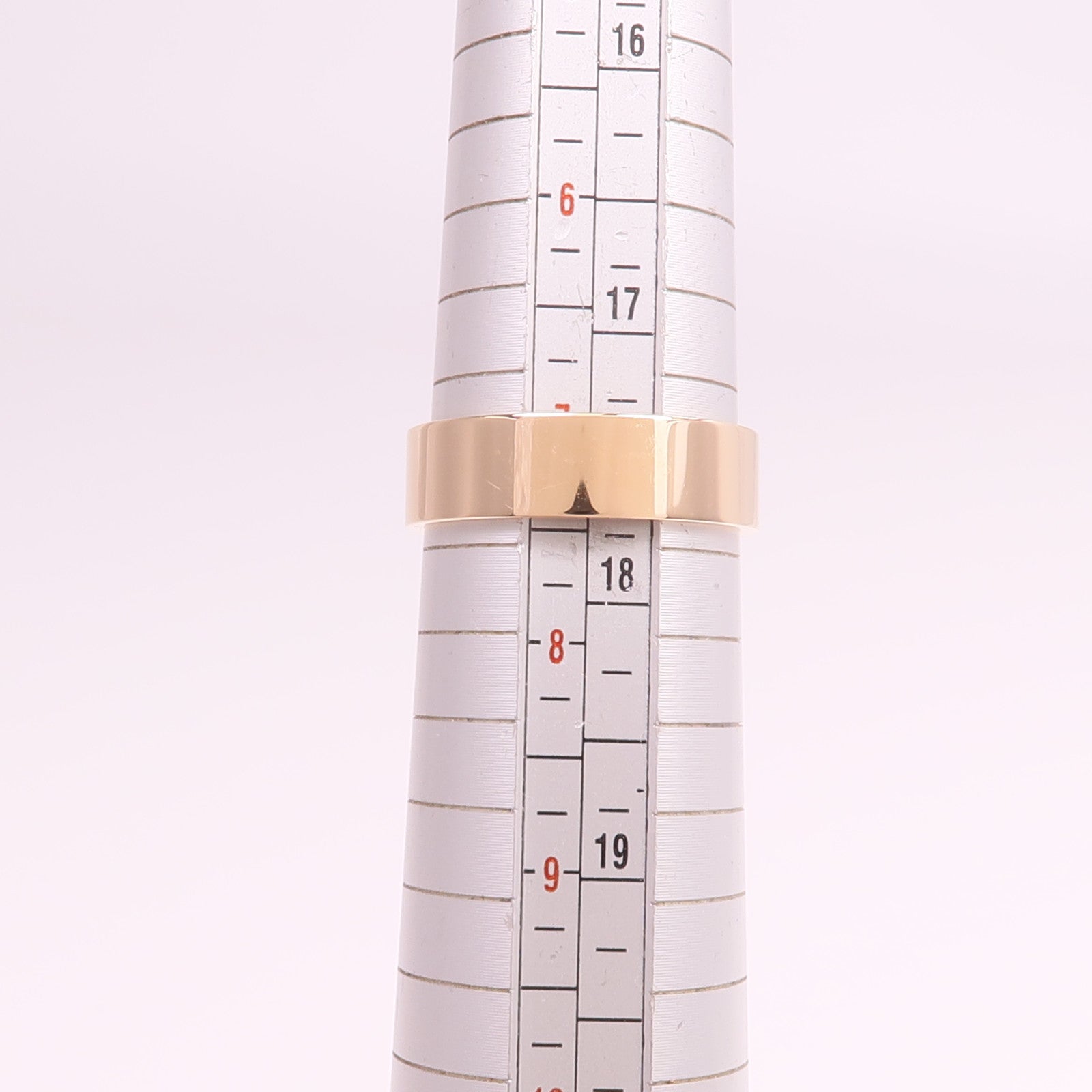HERMES 18K玫瑰金H d'ancre Ring鑽石戒指