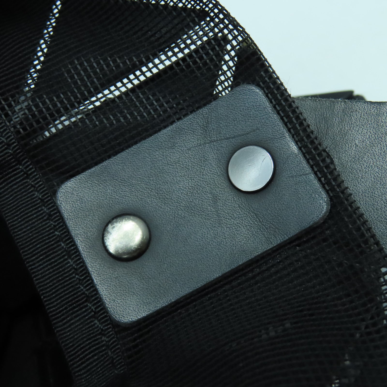 me ISSEY MIYAKE PVC Bao Bao銀扣手挽袋黑色