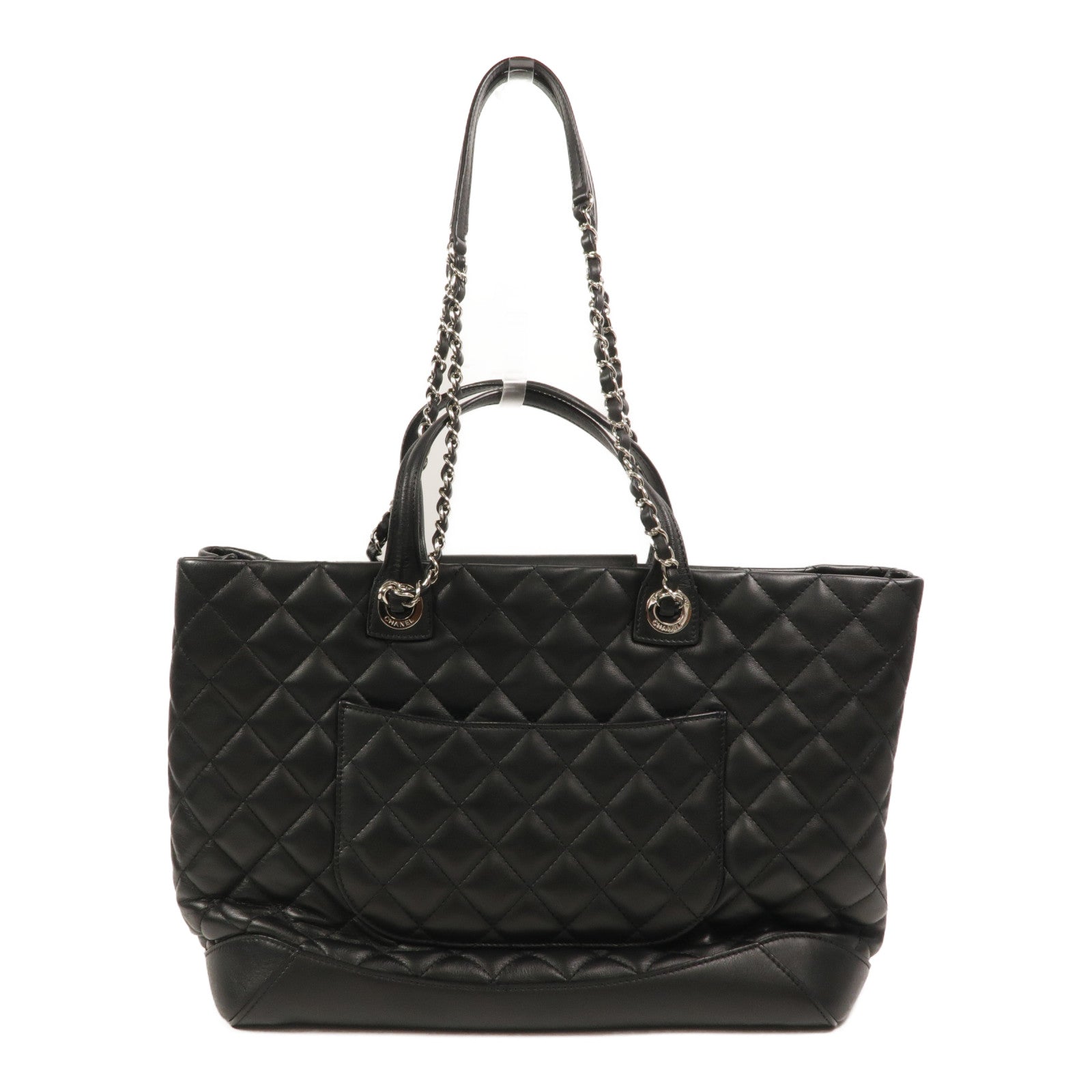 CHANEL 羊皮皮革Tote Bag手挽肩背兩用袋