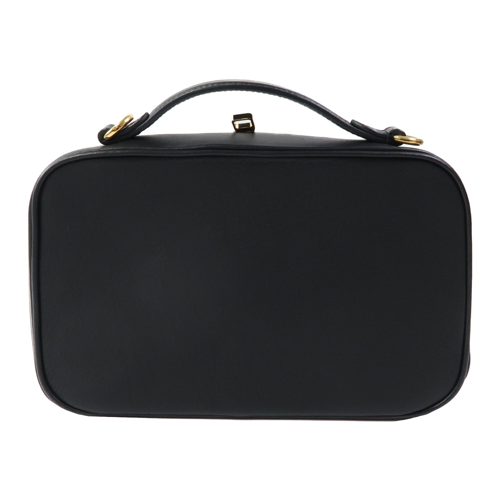 LOUIS VUITTON 牛皮皮革Utility Crossbody金扣手挽肩背兩用袋黑色