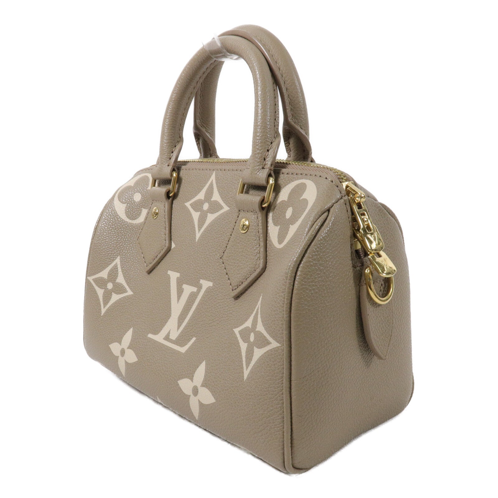 LOUIS VUITTON Monogram Empreinte Speedy Bandouliere 20手挽肩背兩用袋
