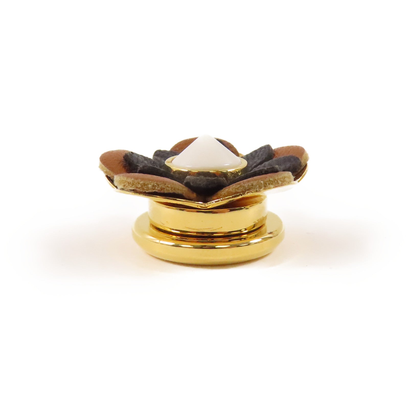 FENDI 【激減優惠】金屬/皮革Brooch胸針