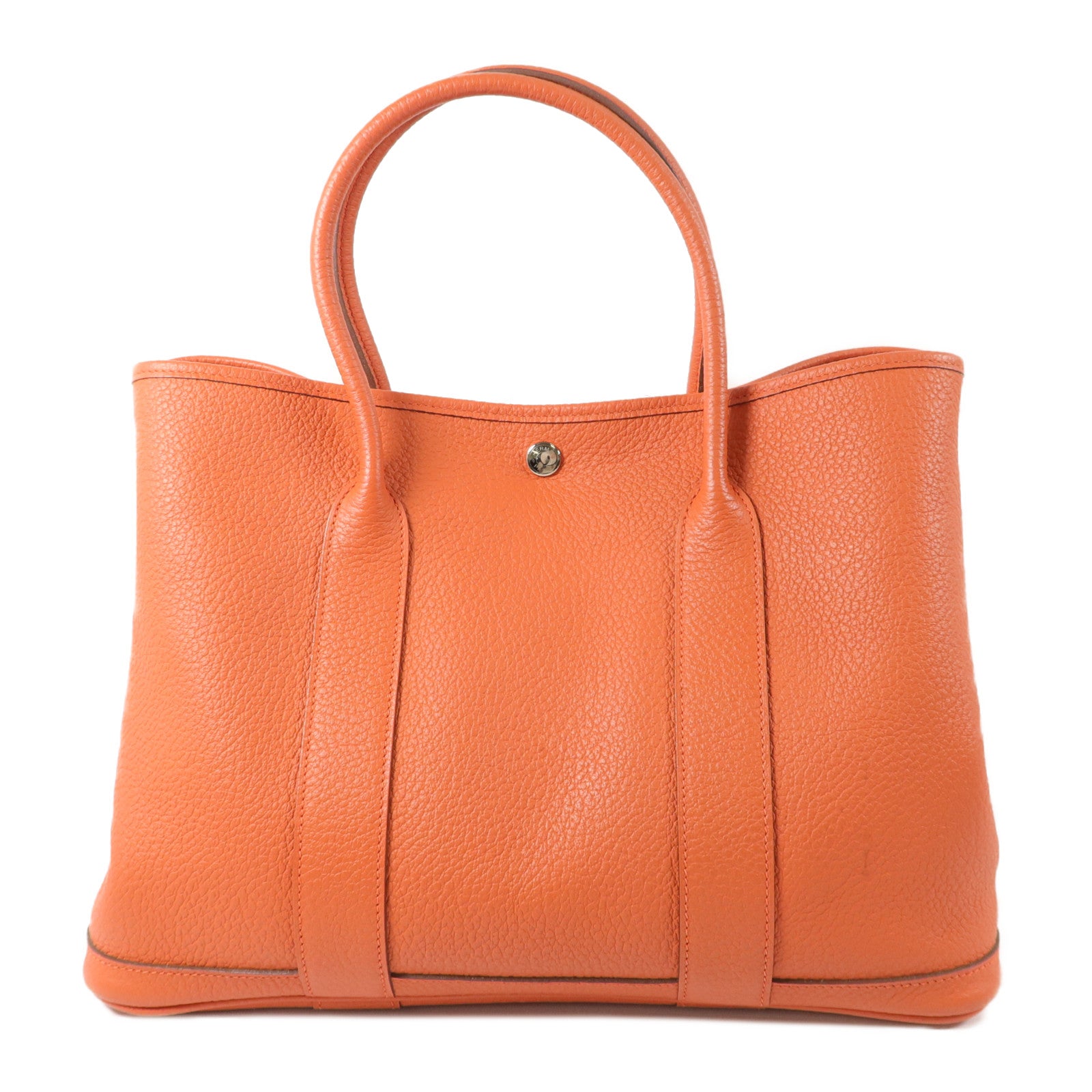 HERMES Negonda皮革Garden Party PM手挽袋Sanguine
