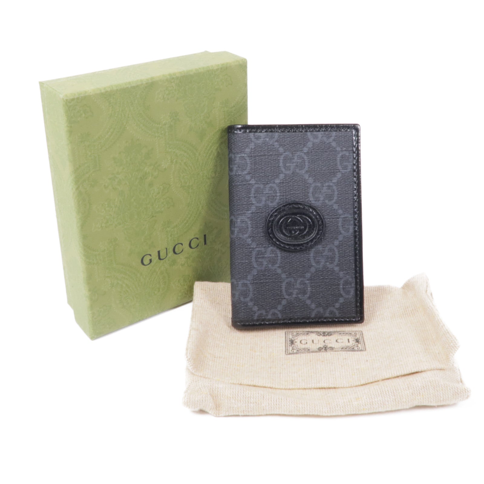 GUCCI 塗層帆布Card Case卡片套