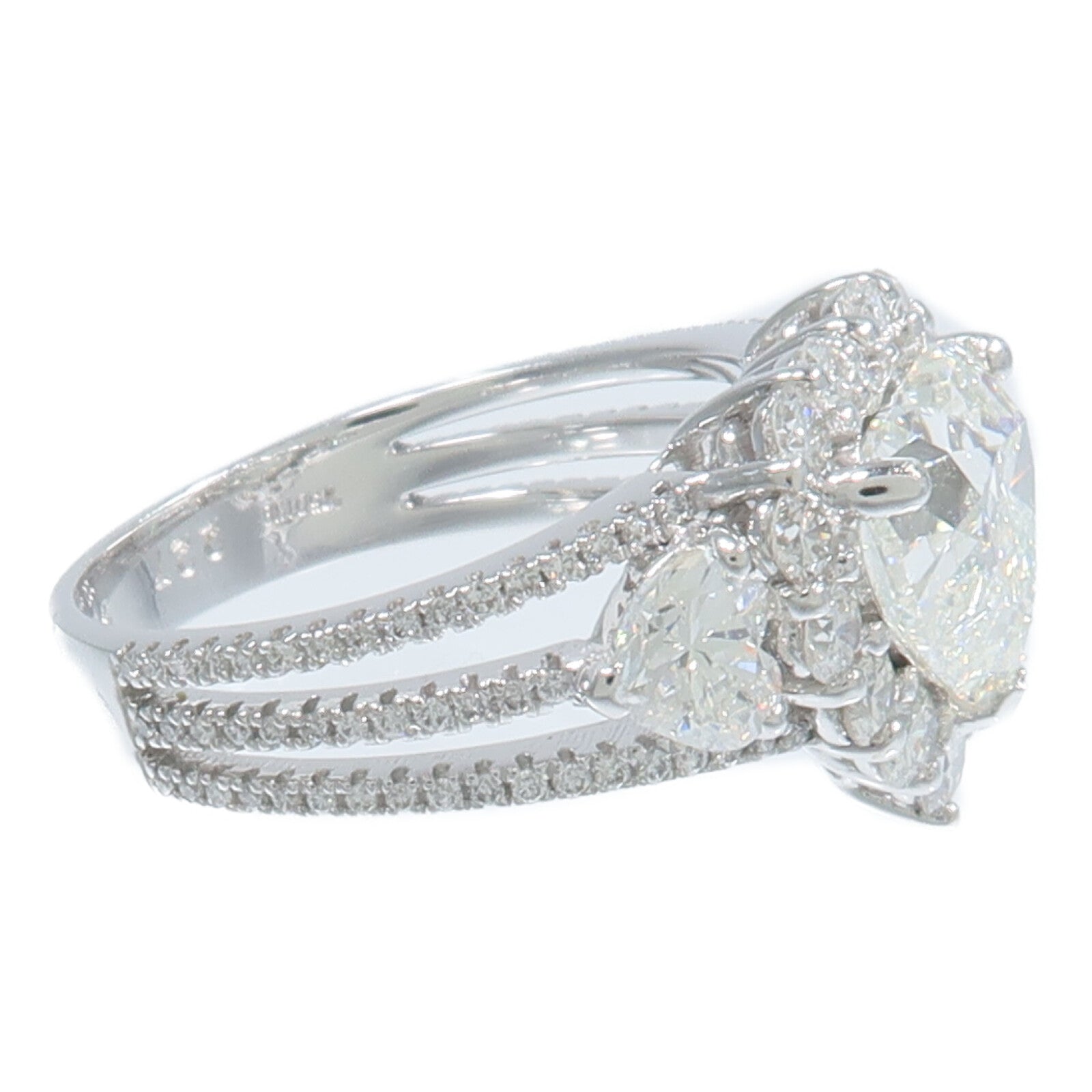 JEWELRY 18K白金Diamond Ring鑽石戒指