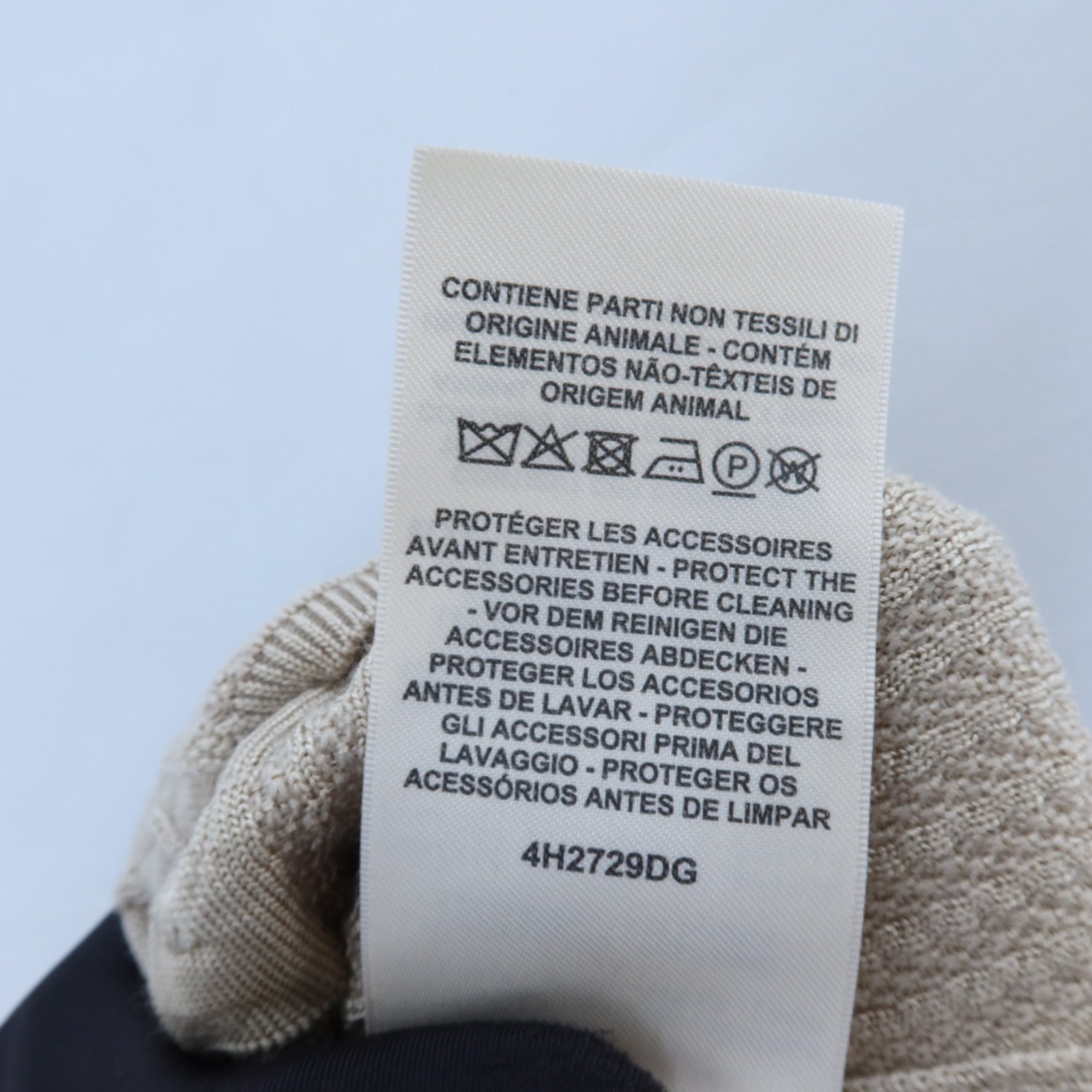 HERMES Wool/Cashmere Brides de Gala針織