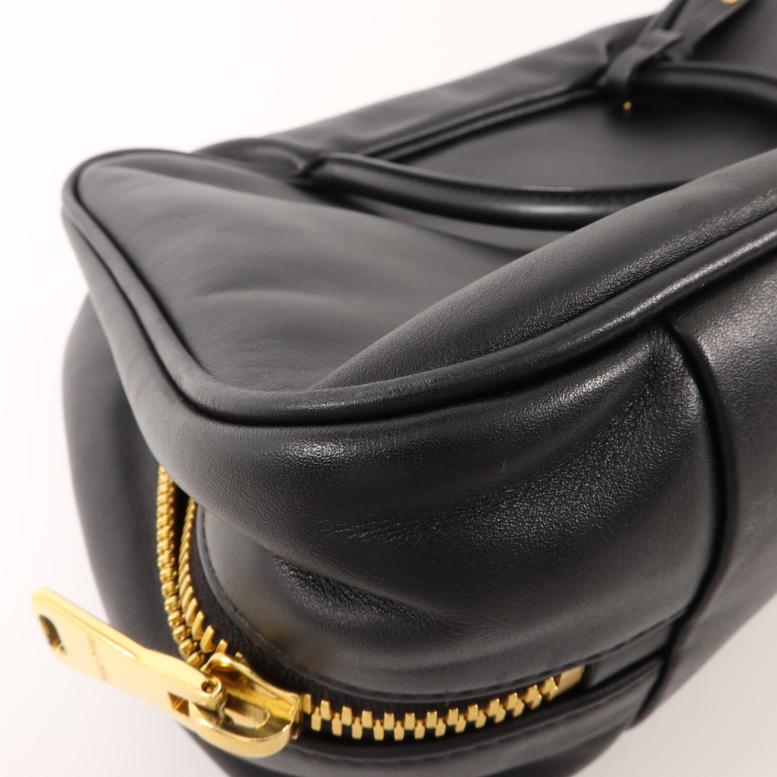 Miu Miu 牛皮皮革Beau Bag手挽袋